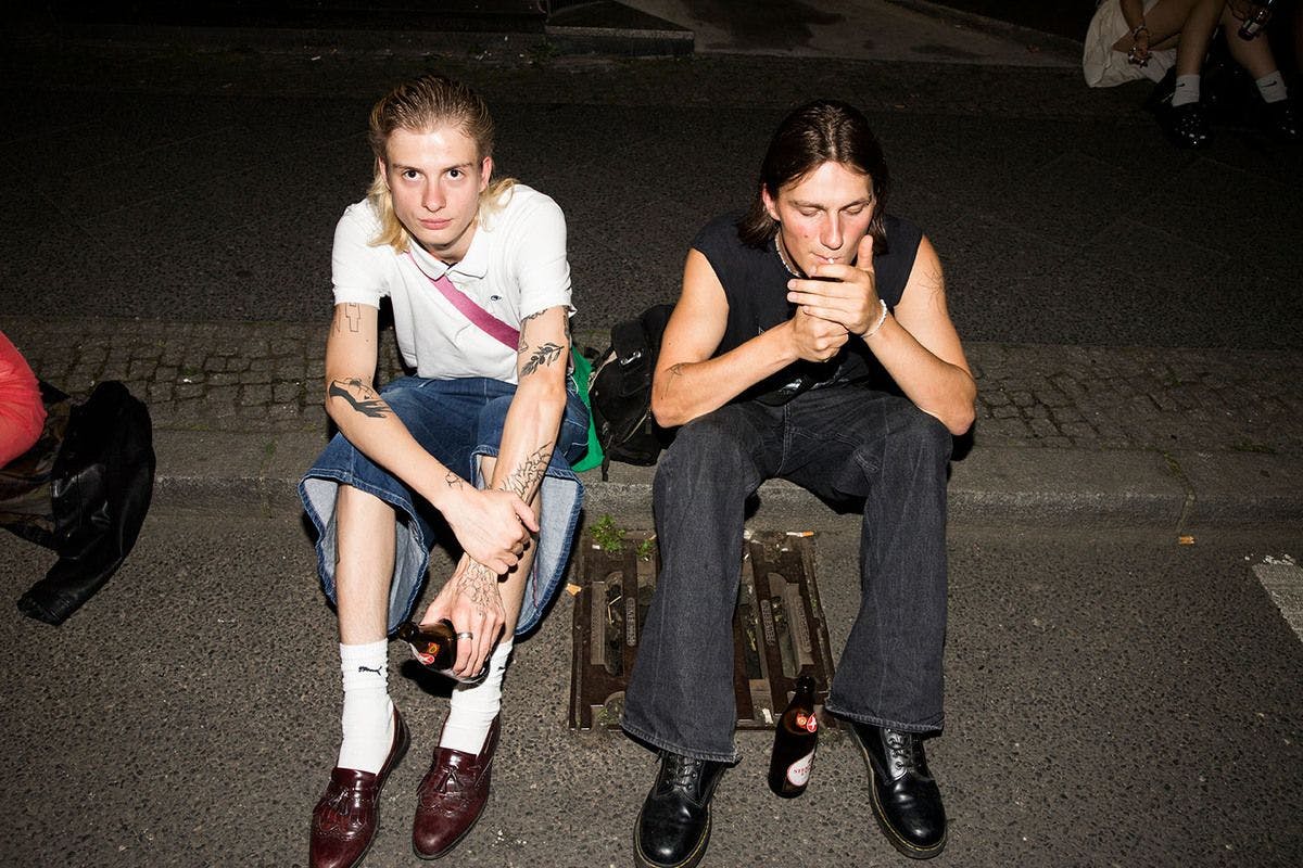 Sterni trinkt sich am besten auf der Straße.