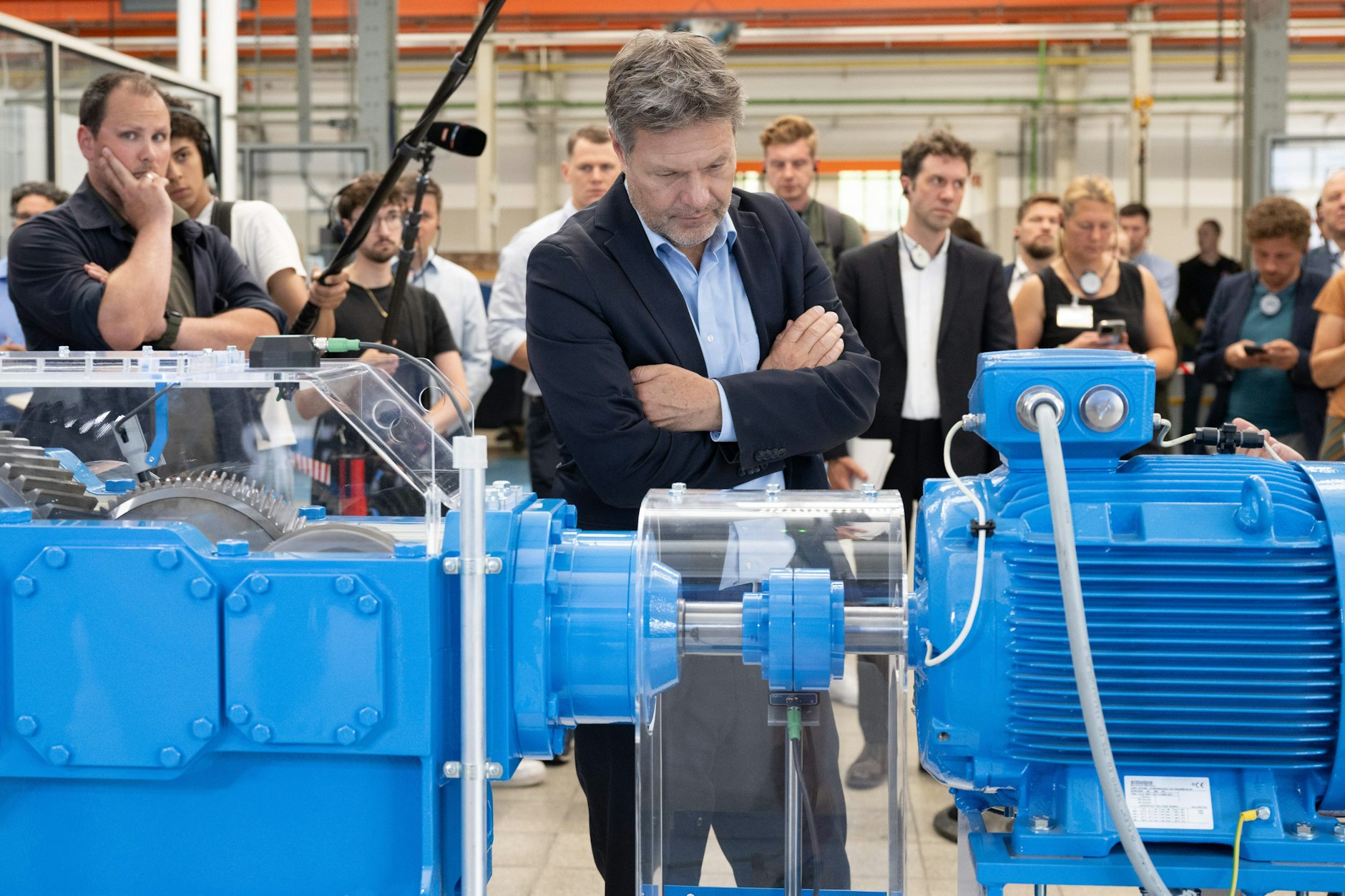 Ihm läuft die Zeit weg: Wirtschaftsminister Robert Habeck