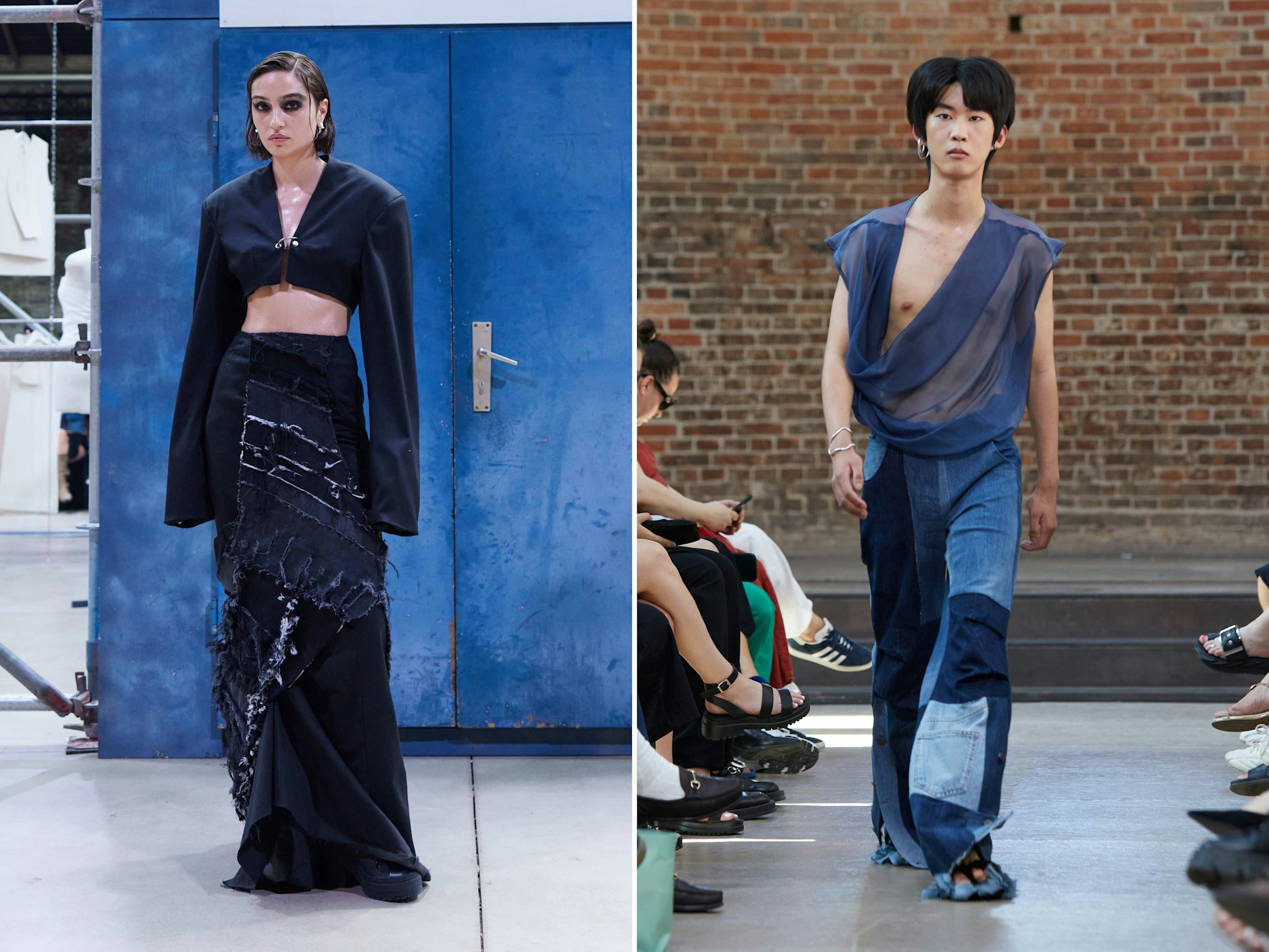 Links: Haderlump Atelier Berlin; rechts: Avenir.