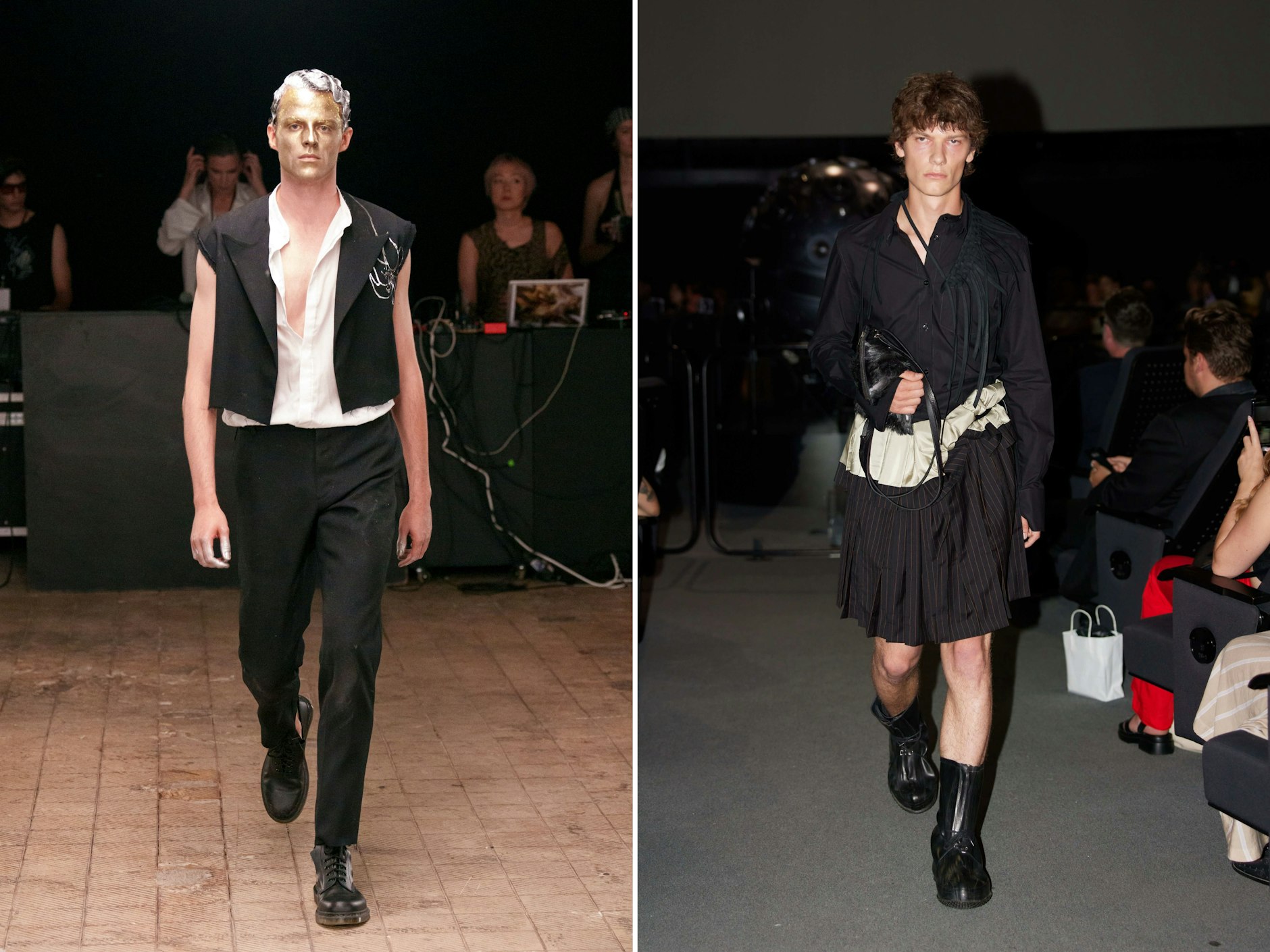 Links: Lucas Meyer Leclère; rechts: Milk of Lime.