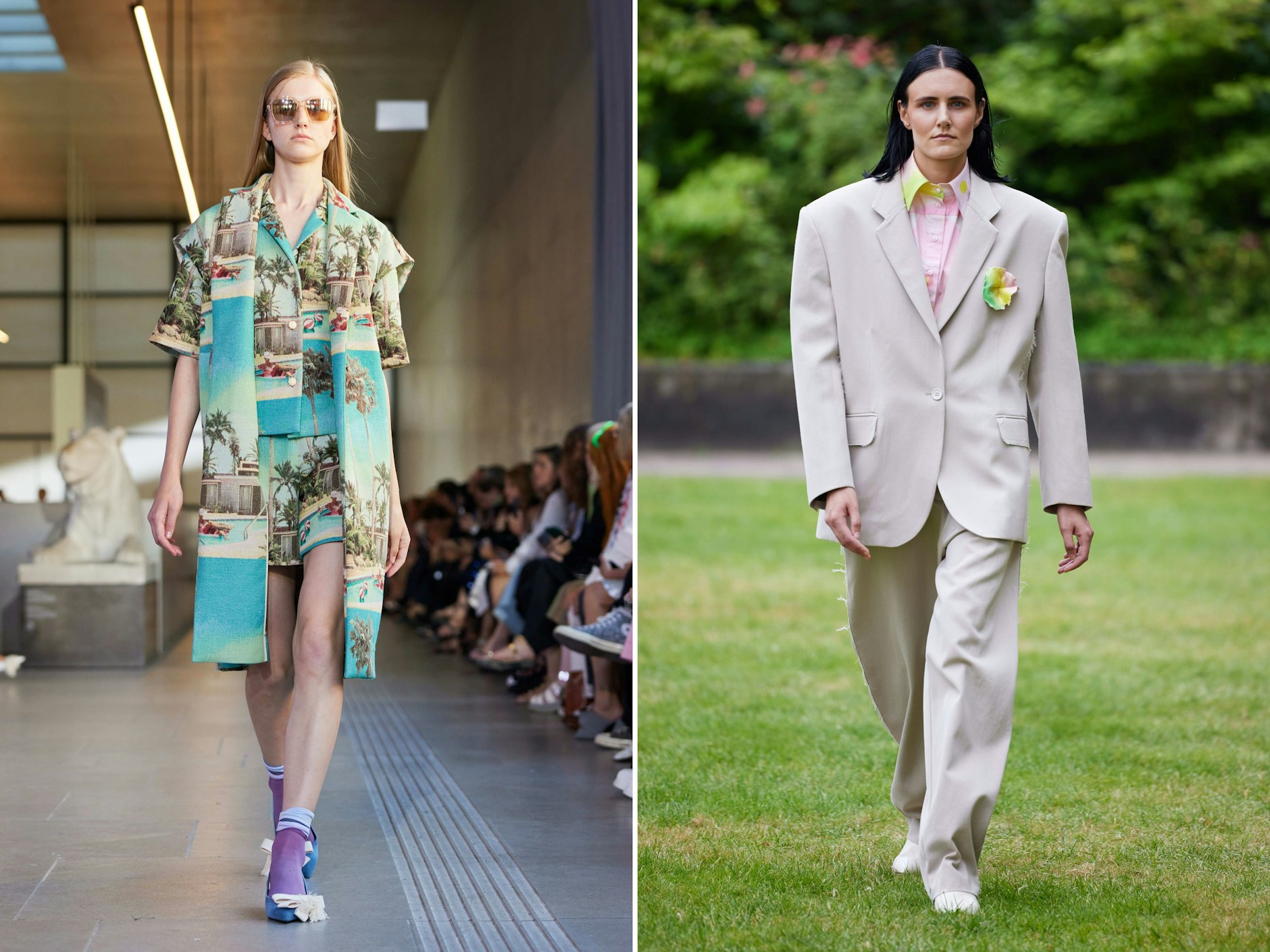 Links: Odeeh; rechts: Bobkova.