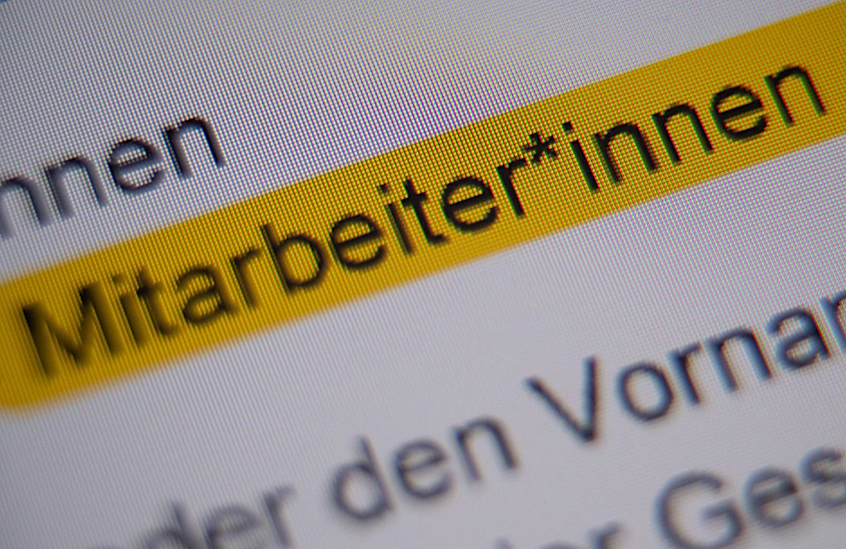 Der Genderstern ist auch weiter kein reguläres Zeichen in der Rechtschreibung.