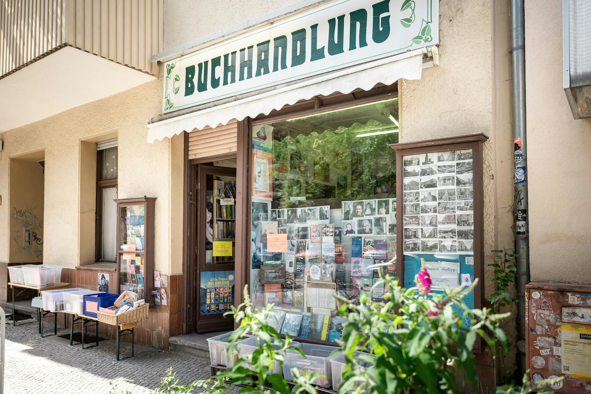 Das Geschäft in der Körtestraße