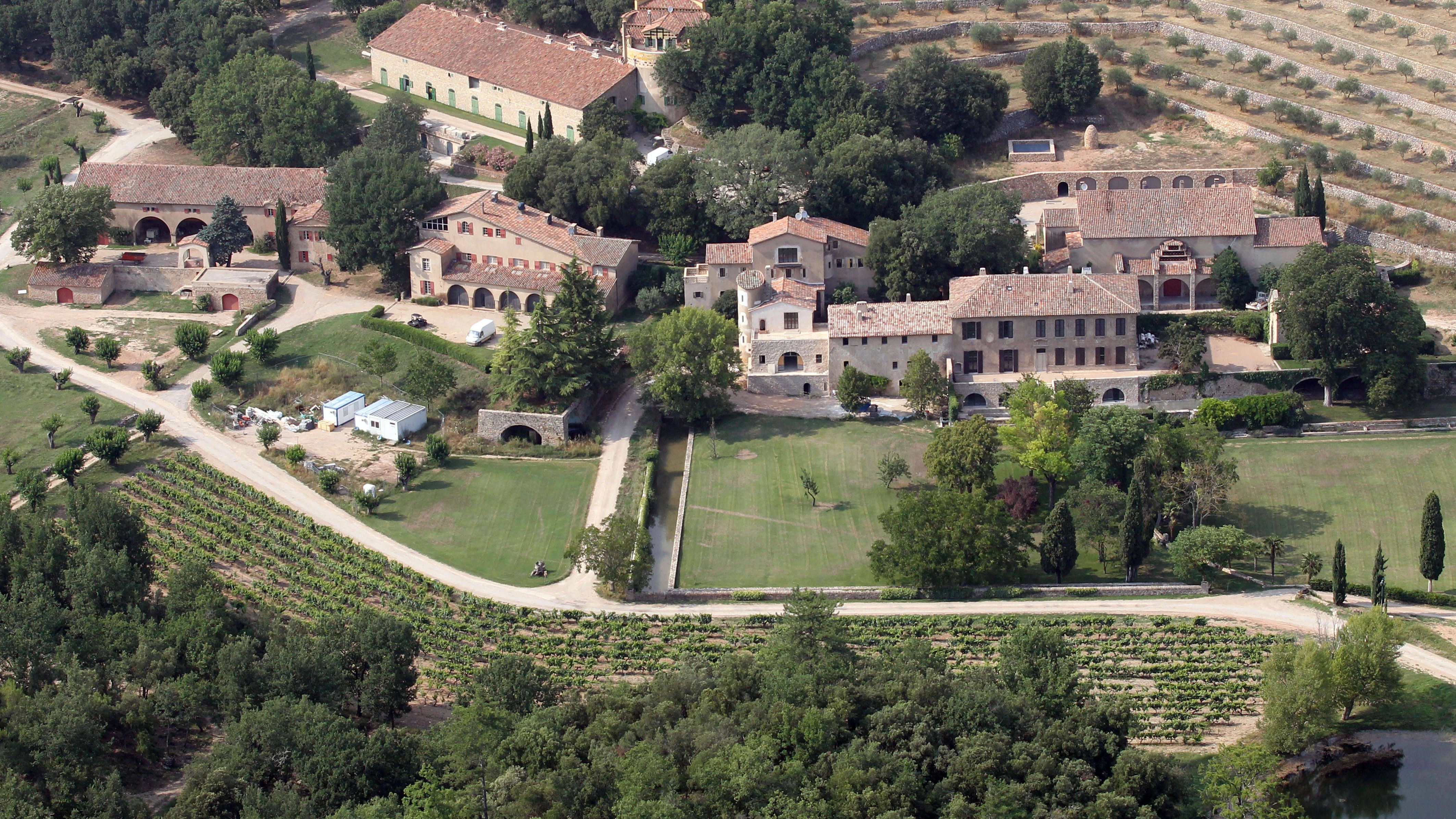 Das ehemals gemeinsame Weingut von Brad Pitt und Angelina Jolie in Südfrankreich.