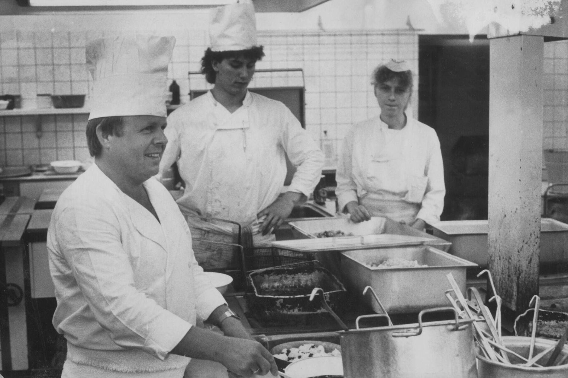 Diese Mitarbeiter kochten für die DDR-Schulkinder in Dresden.