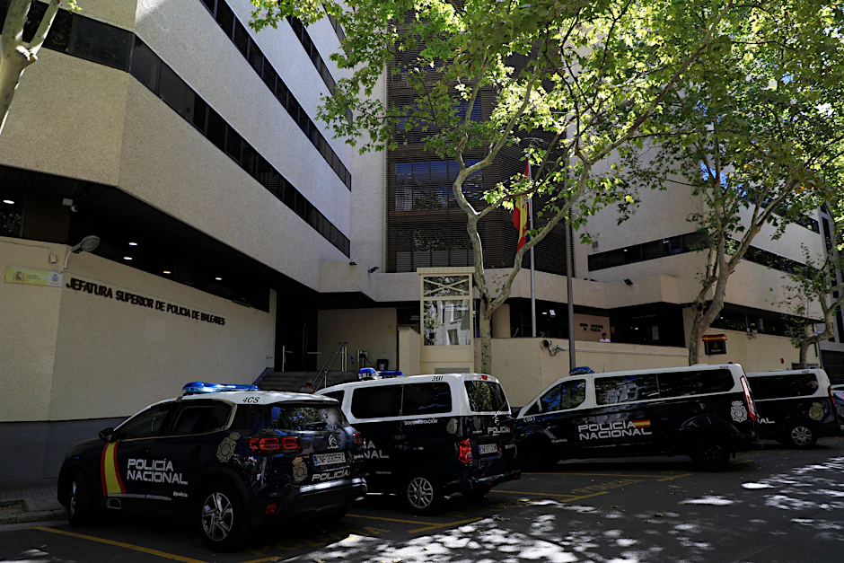 Außenansicht der Polizeizentrale der Balearen in Palma de Mallorca.