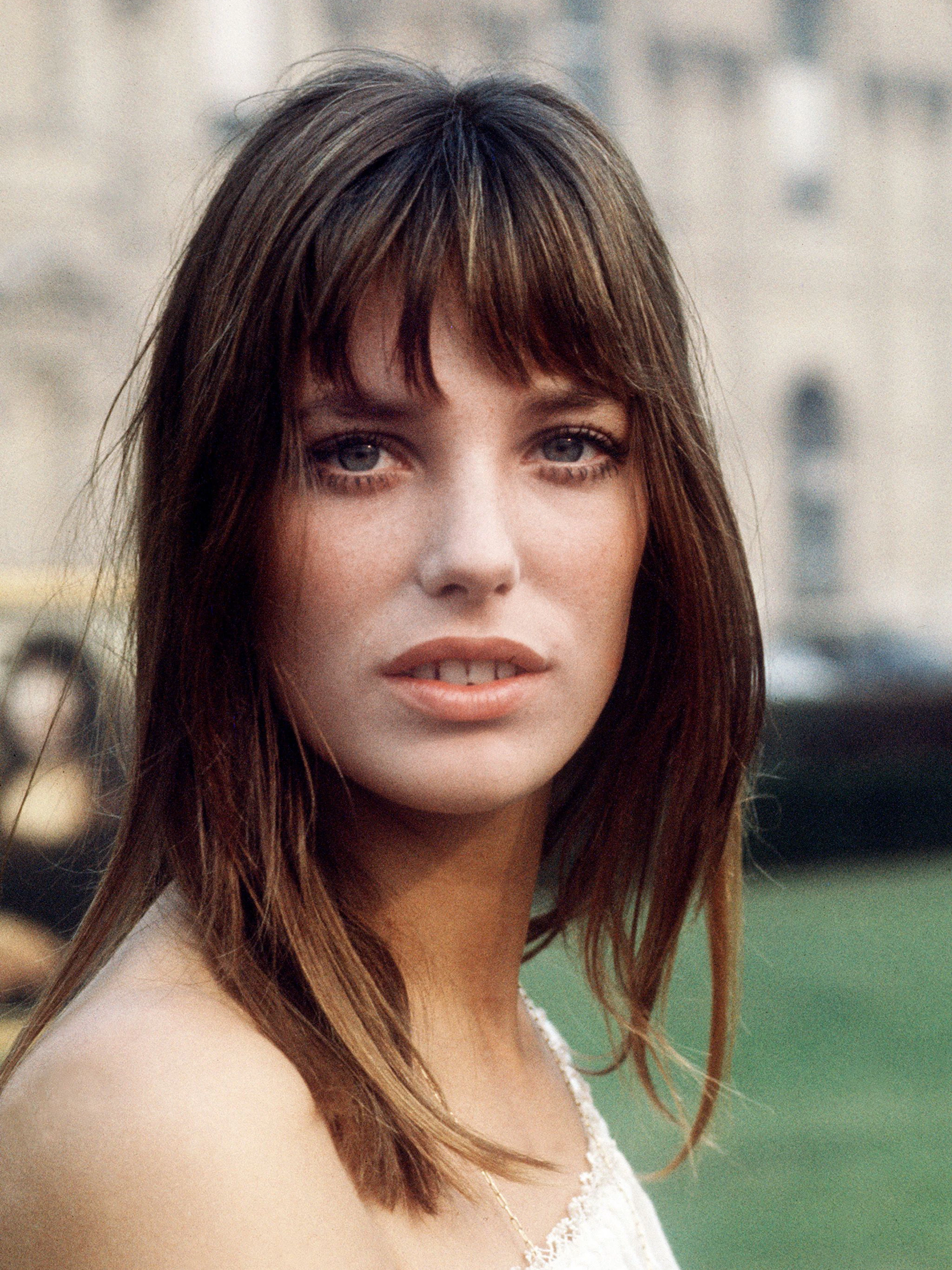 Jane Birkin als junge Frau 1969 in Paris.