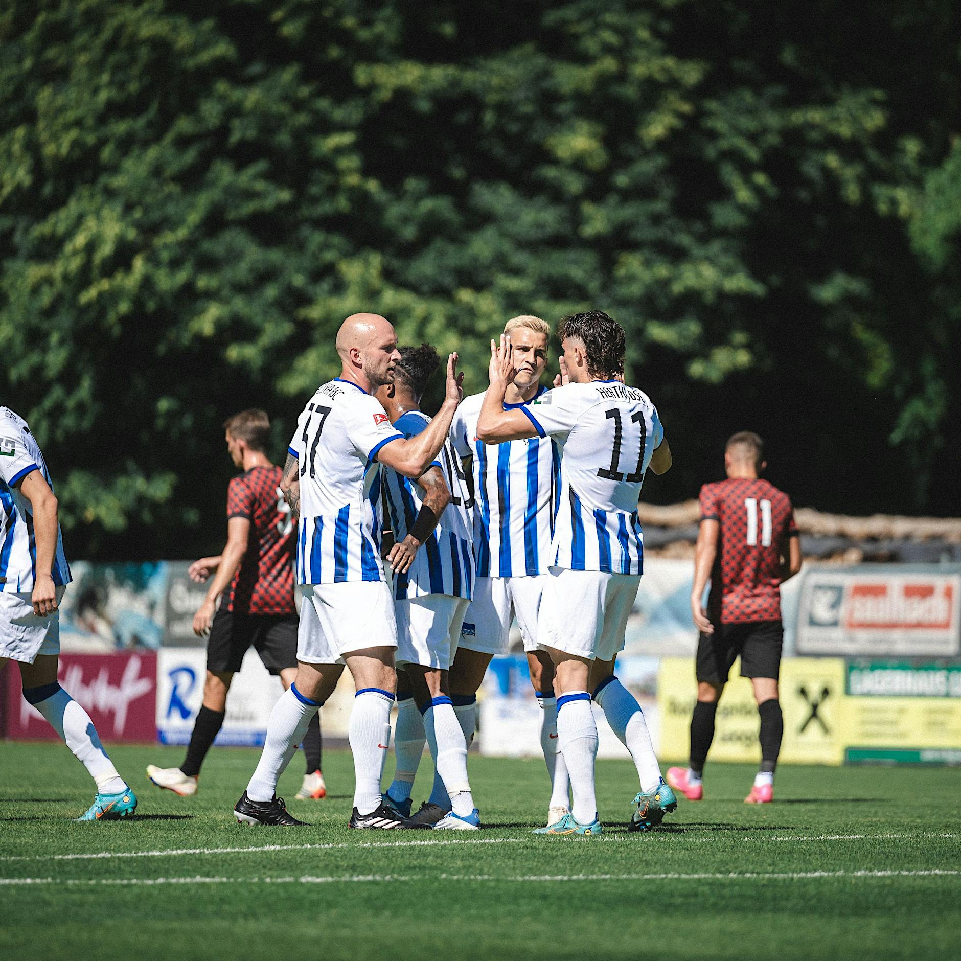 Hertha BSC: Spieler im Trainingslager in Zell am See von der Polizei festgenommen
