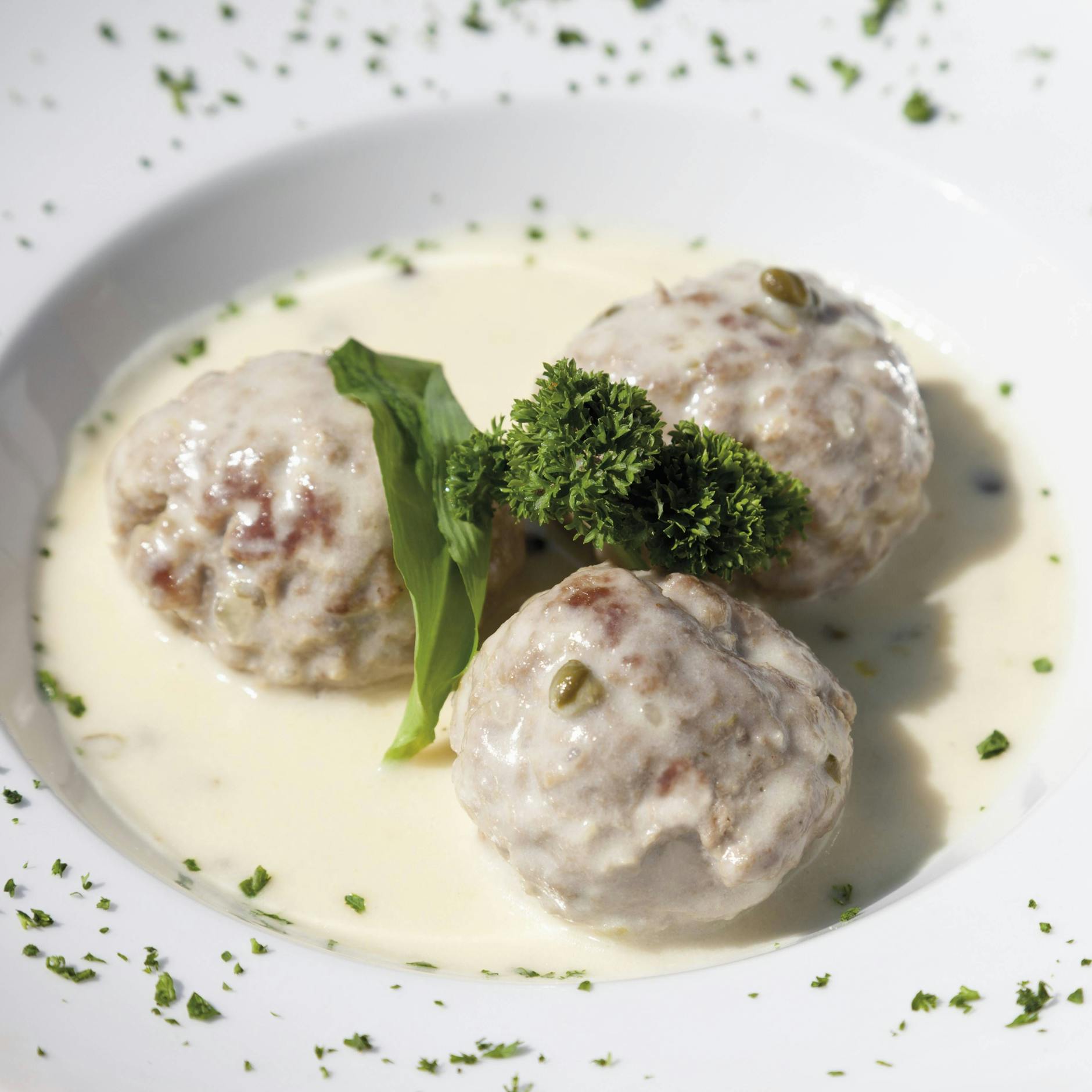 Königsberger Klopse oder Kapernklopse