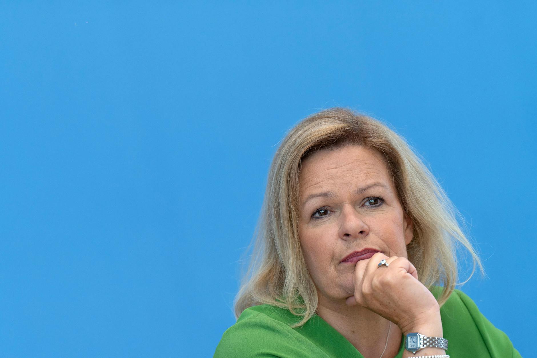 Bundesinnenministerin Nancy Faeser (SPD)