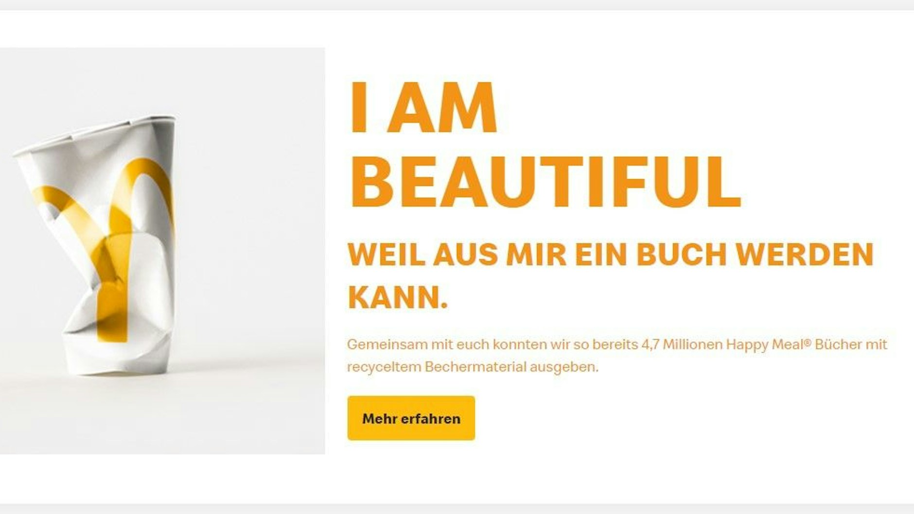 McDonald’s-Werbung