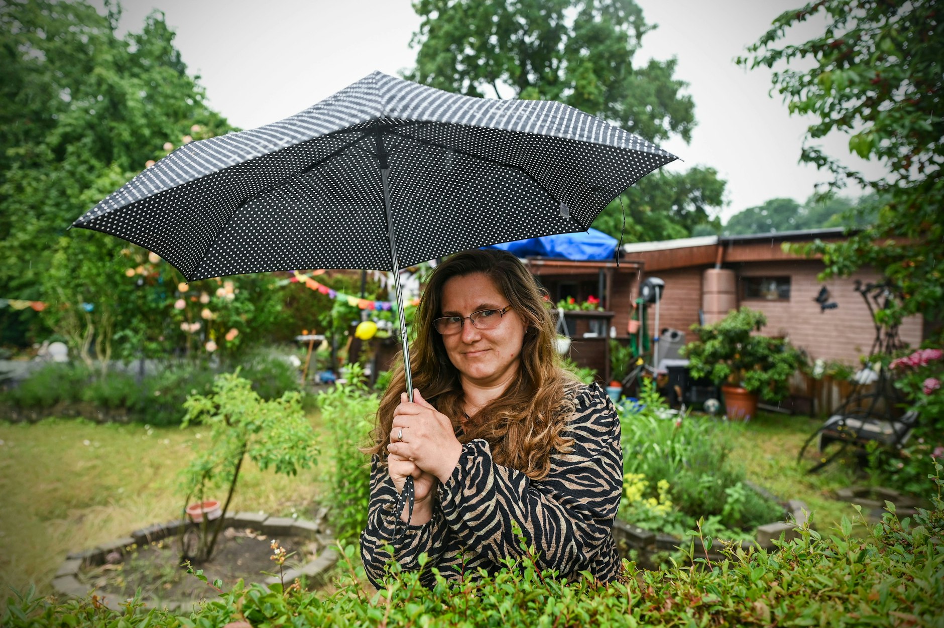 Caroline Bindseil ist seit 16 Jahren Mitglied im Verein der Alten Baumschule. Ob mit dem B-Plan auch für sie bald wieder die Sonne scheint?
