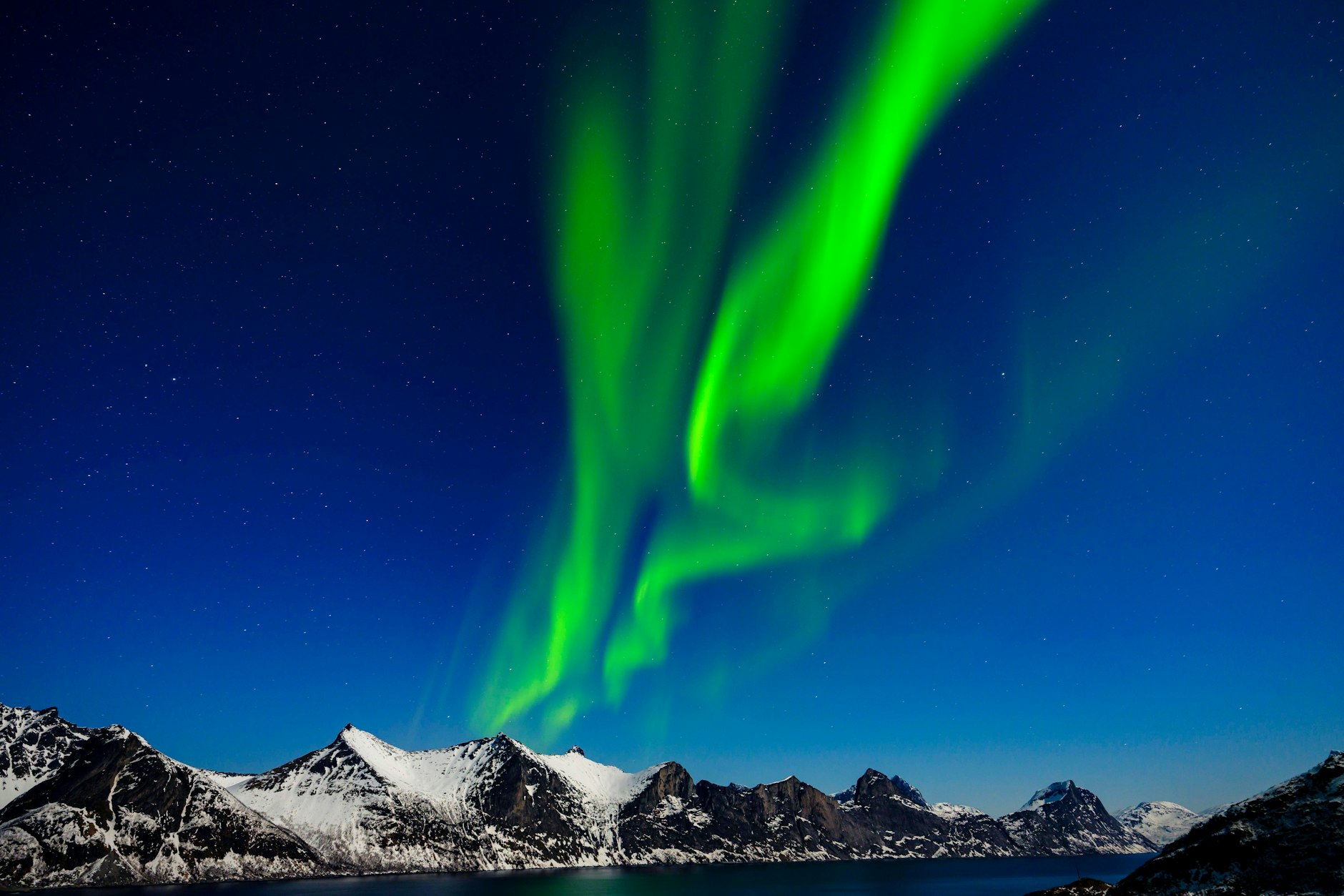 Nordlichter über Norwegen