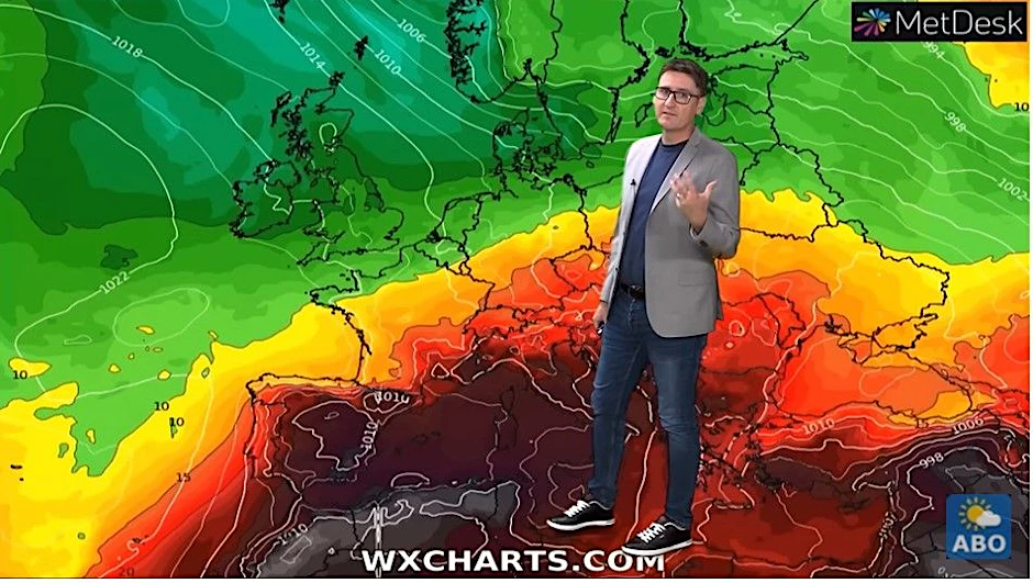 In Sachen Wetter kämpfen einige Regionen Europas derzeit mit einer absoluten Extrem-Hitze. Wetter-Experte Dominik Jung verrät, wie viel davon zu uns überschwappt.
