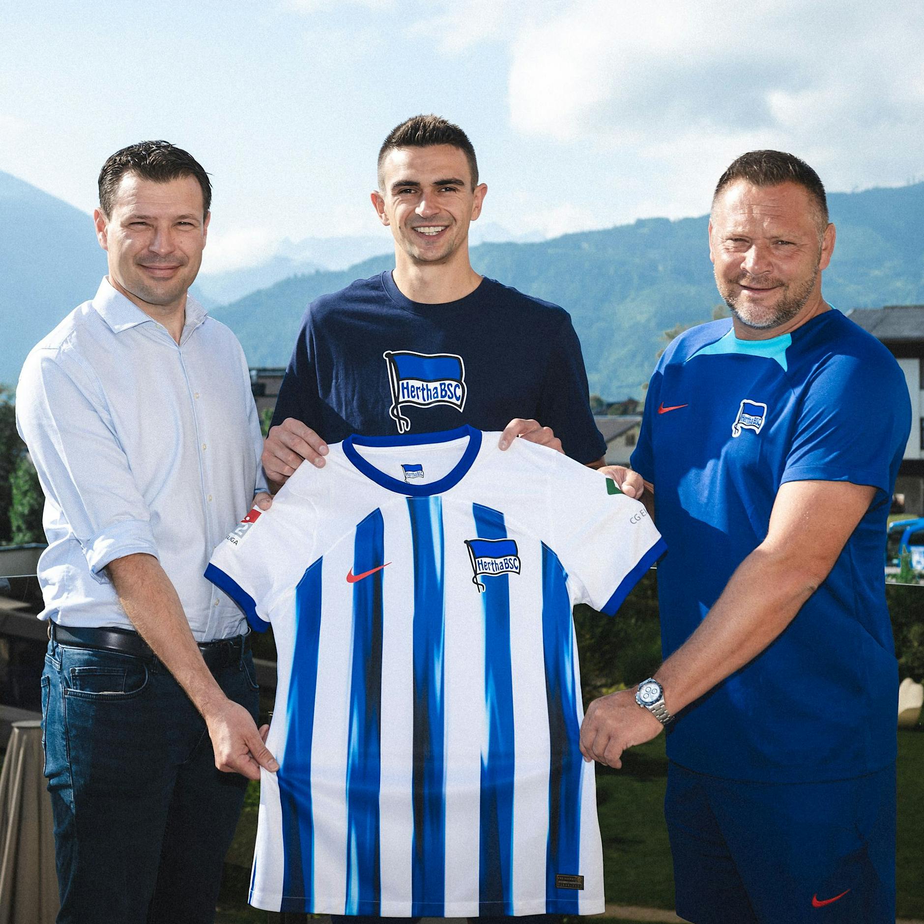 Smail Prevljak gibt Hertha BSC das Lächeln zurück