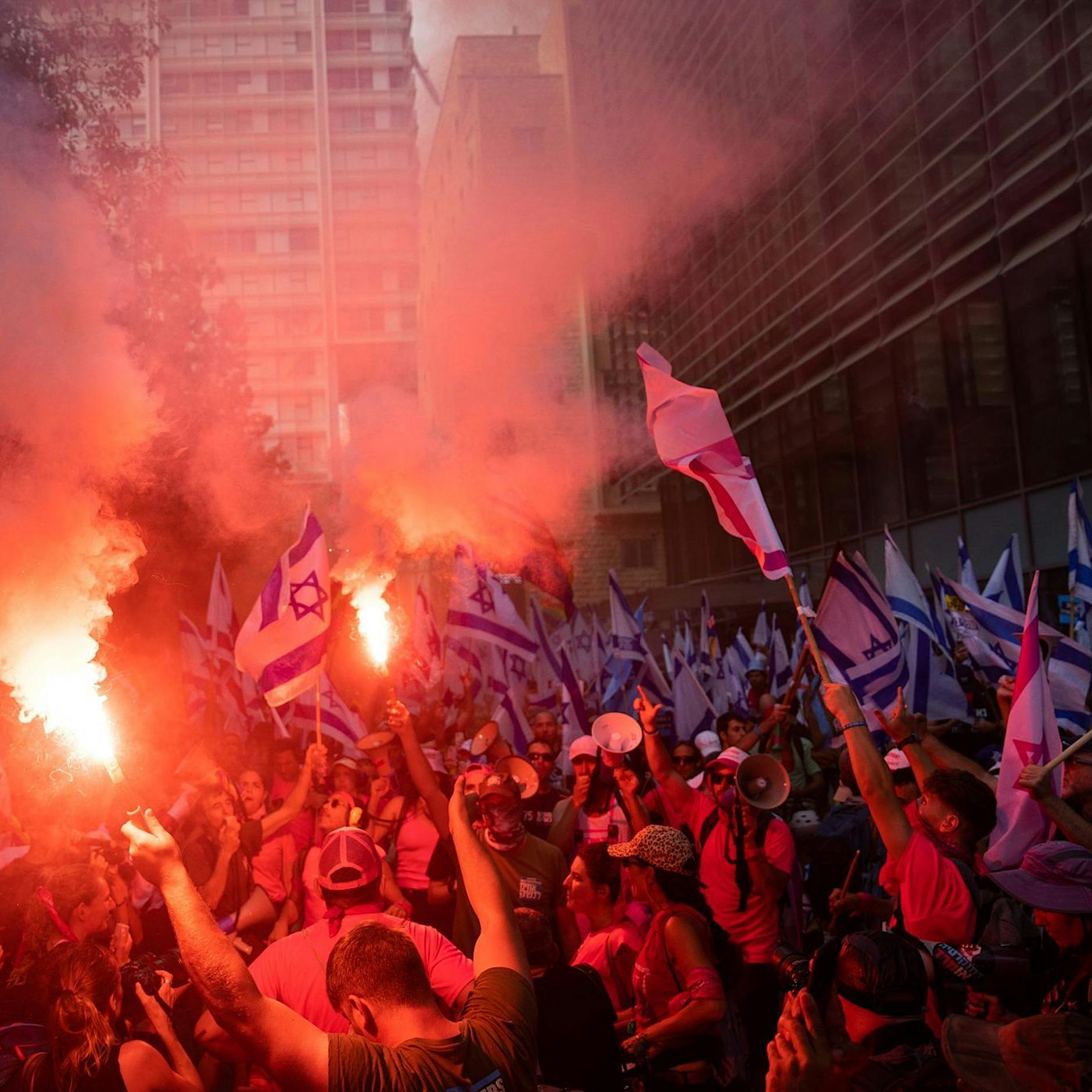 Israel: Tausende protestieren bei „Tag des Widerstands“ gegen Justizreform