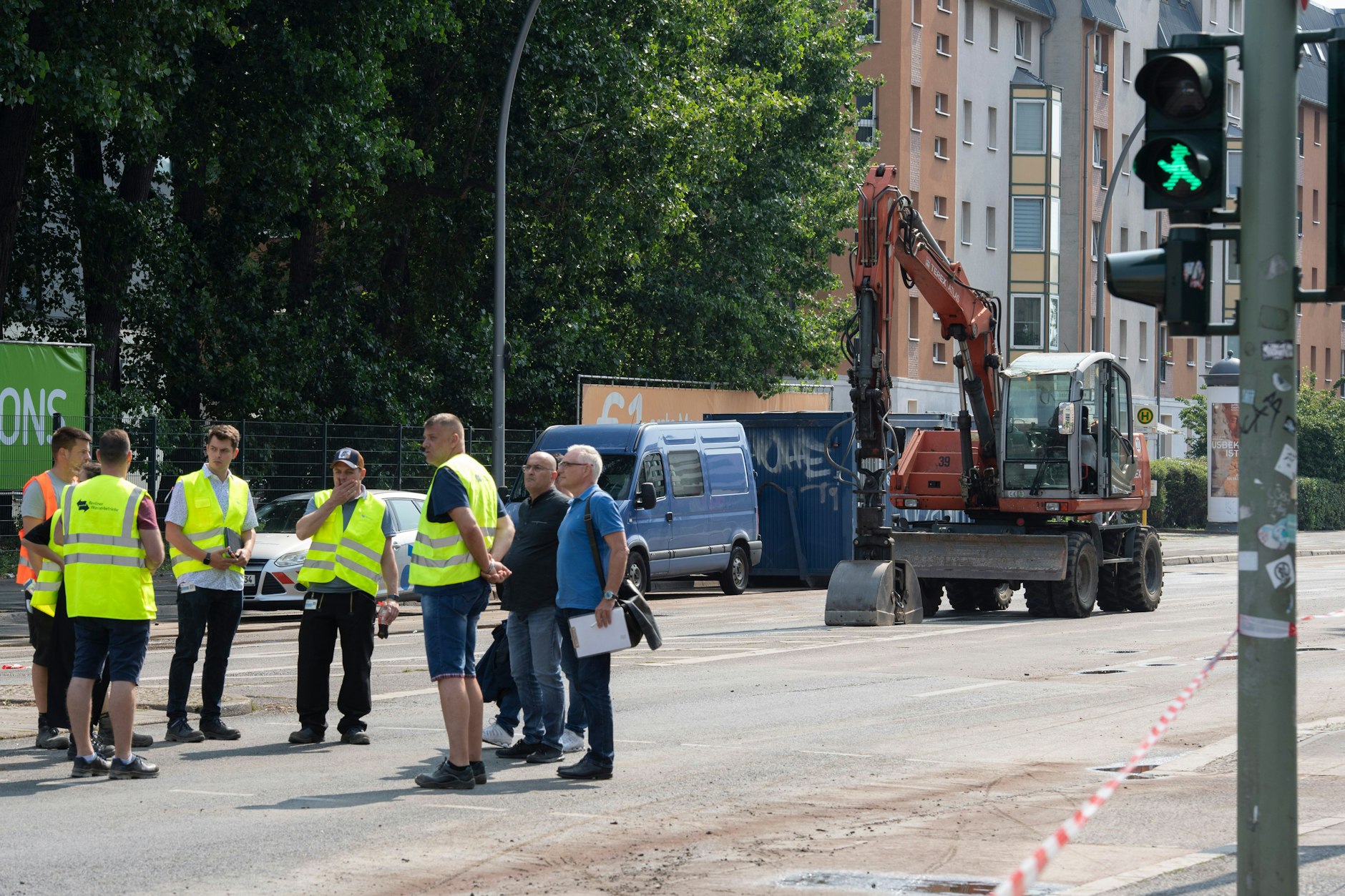 Wie geht es weiter mit der Stralauer Allee? Der betroffene Abschnitt wird weiterhin untersucht.