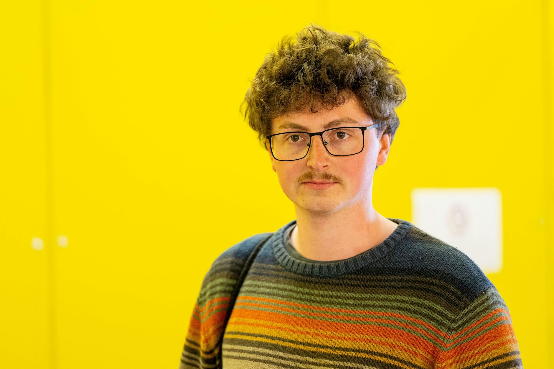 Der angeklagte Klimaaktivist Simon Lachner