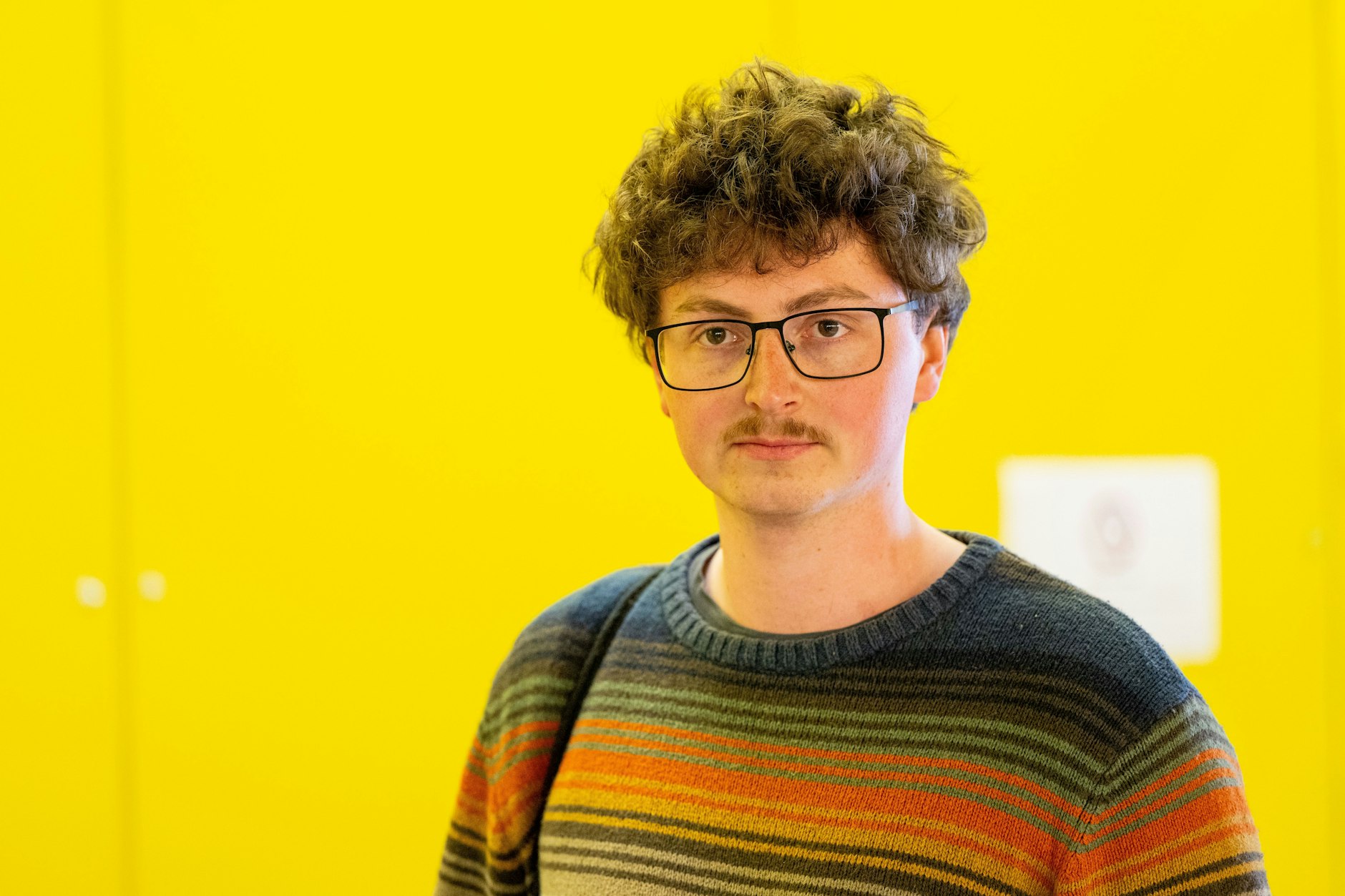 Der angeklagte Klimaaktivist Simon Lachner