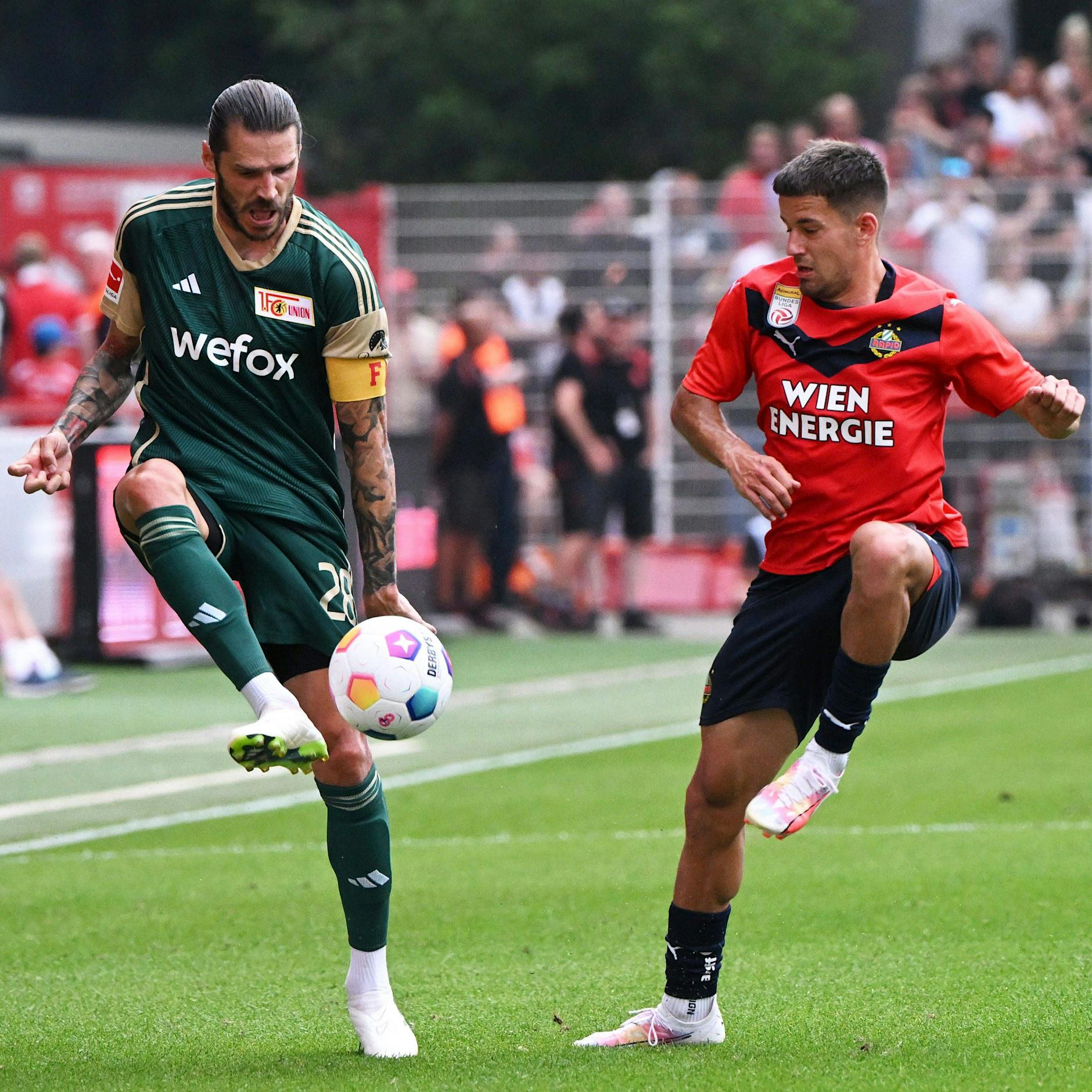 Trimmel-Chöre, Trimmi-Assist - für Rapid war es beim 1. FC Union nüscht