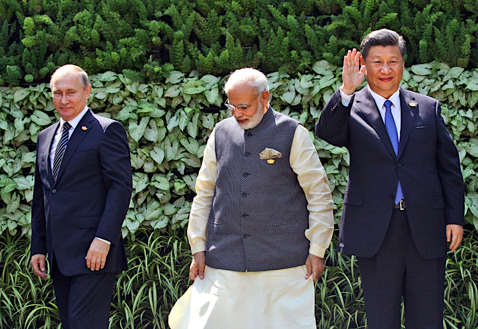 Wenn es nach dem Willen des Westens geht, wird Indiens Premier Narendra Modi einen Keil zwischen Wladimir Putin und Xi Jinping treiben.