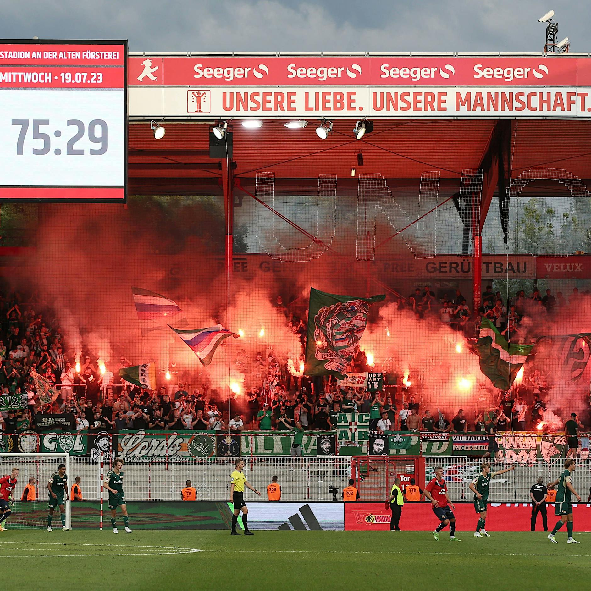 Unglaublich: 17.200 Zuschauer kommen zu Testspiel des 1. FC Union Berlin
