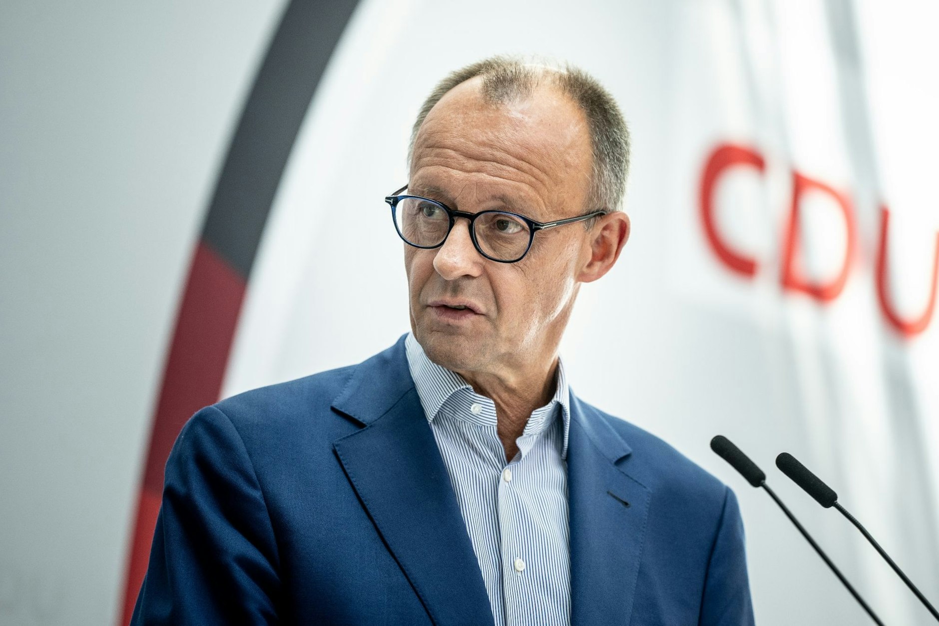 CDU-Chef Friedrich Merz steht wegen Aussagen zur Ausrichtung seiner Partei in der Kritik.&nbsp;