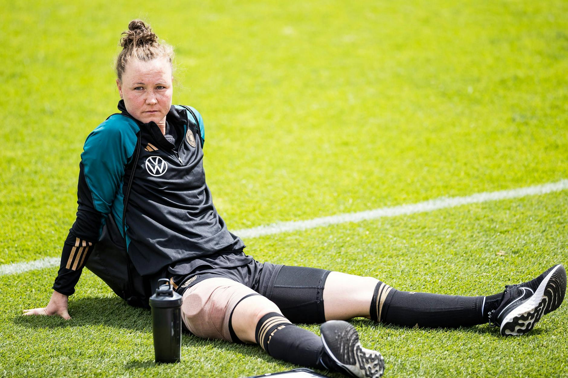 Ist in Deutschlands Abwehr eigentlich unverzichtbar: Marina Hegering