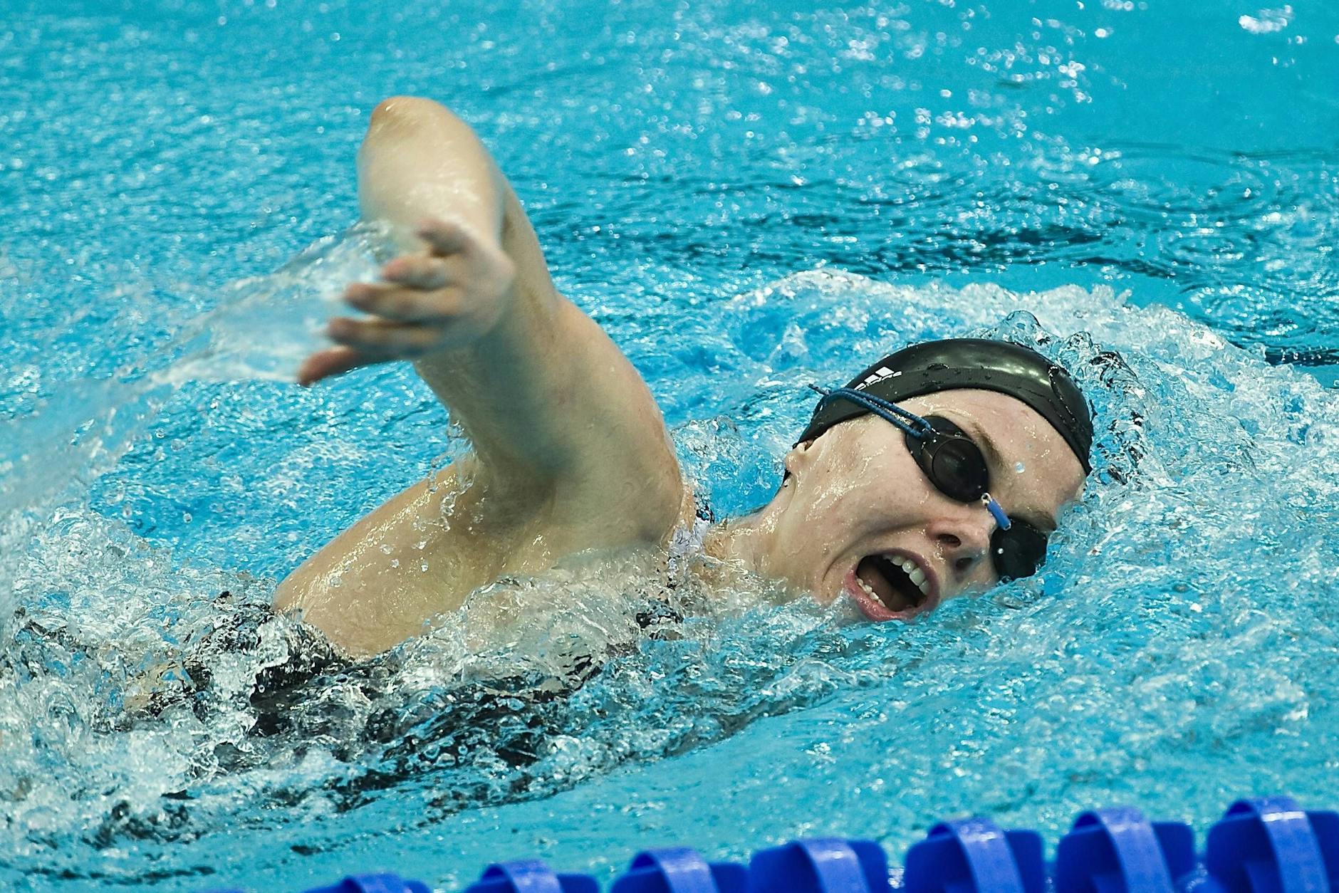 Berlins Britta Steffen stellt in ihrer Karriere fünf Weltrekorde auf und holt zweimal Olympiagold.