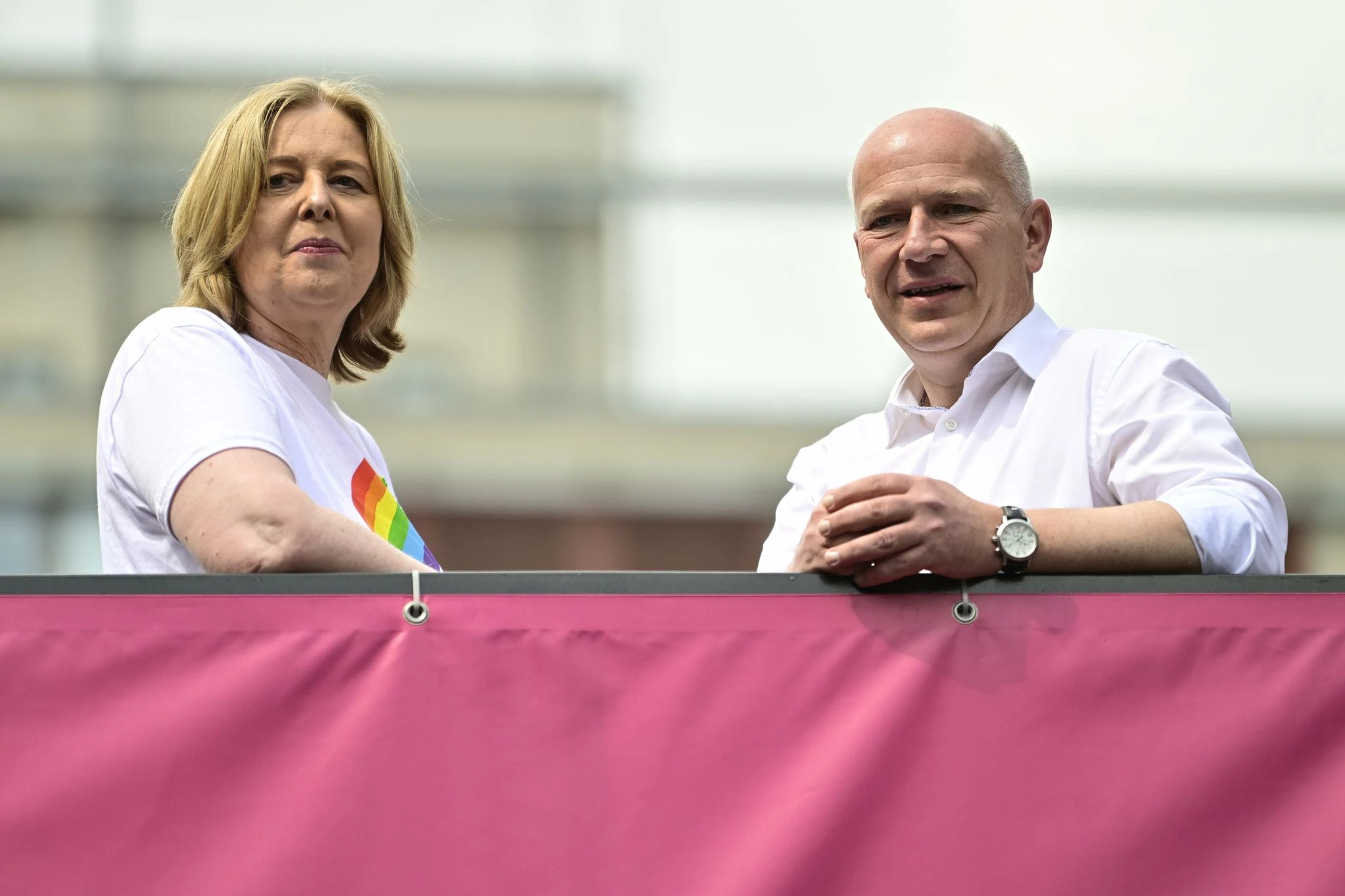 Bundestagspräsidentin Bärbel Bas und Berlins Regierender Bürgermeister Kai Wegner haben zum Auftakt eine Rede gehalten.