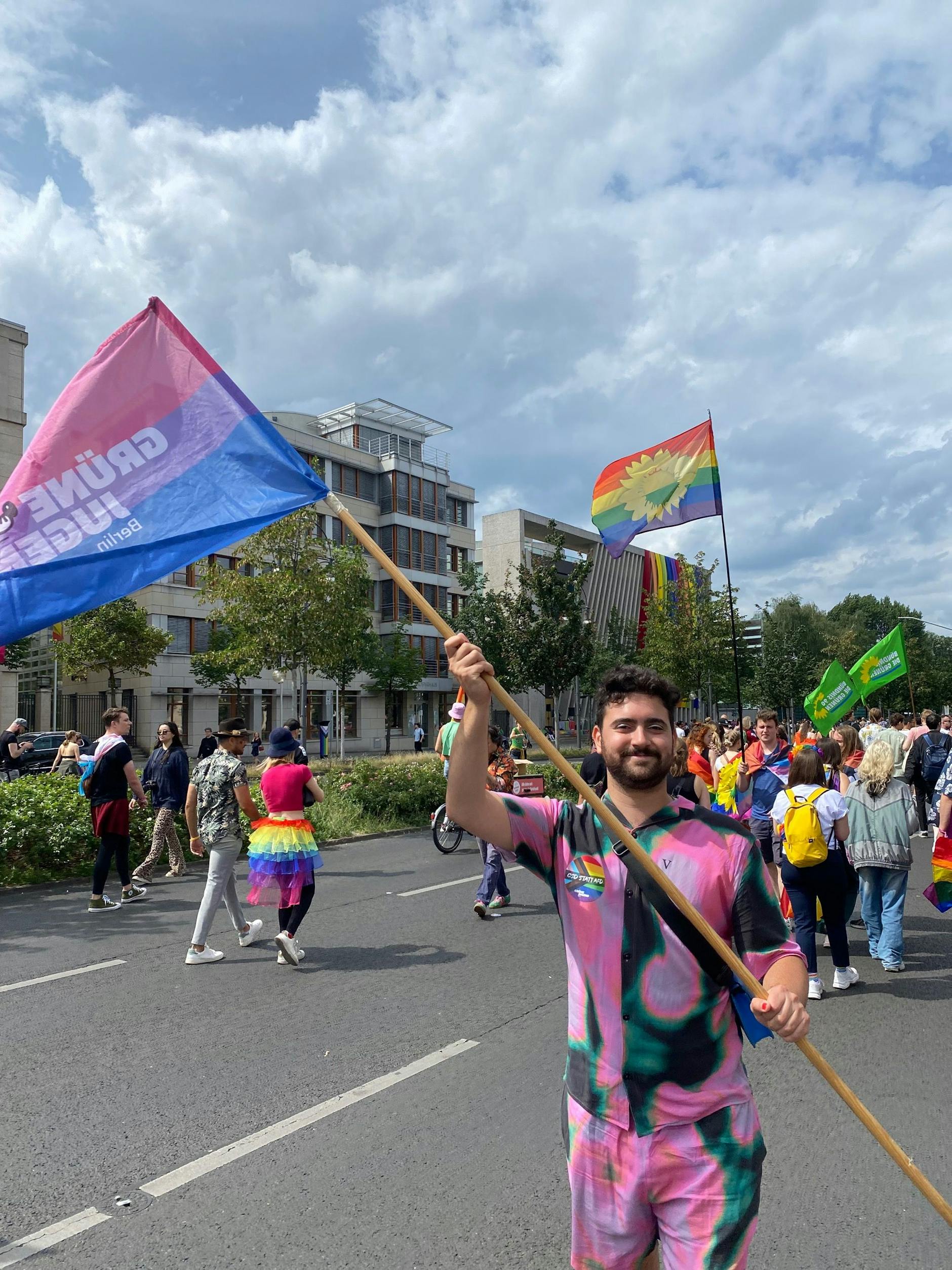 Kasimir Heldmann ist Landessprecher der Grünen Jugend. 