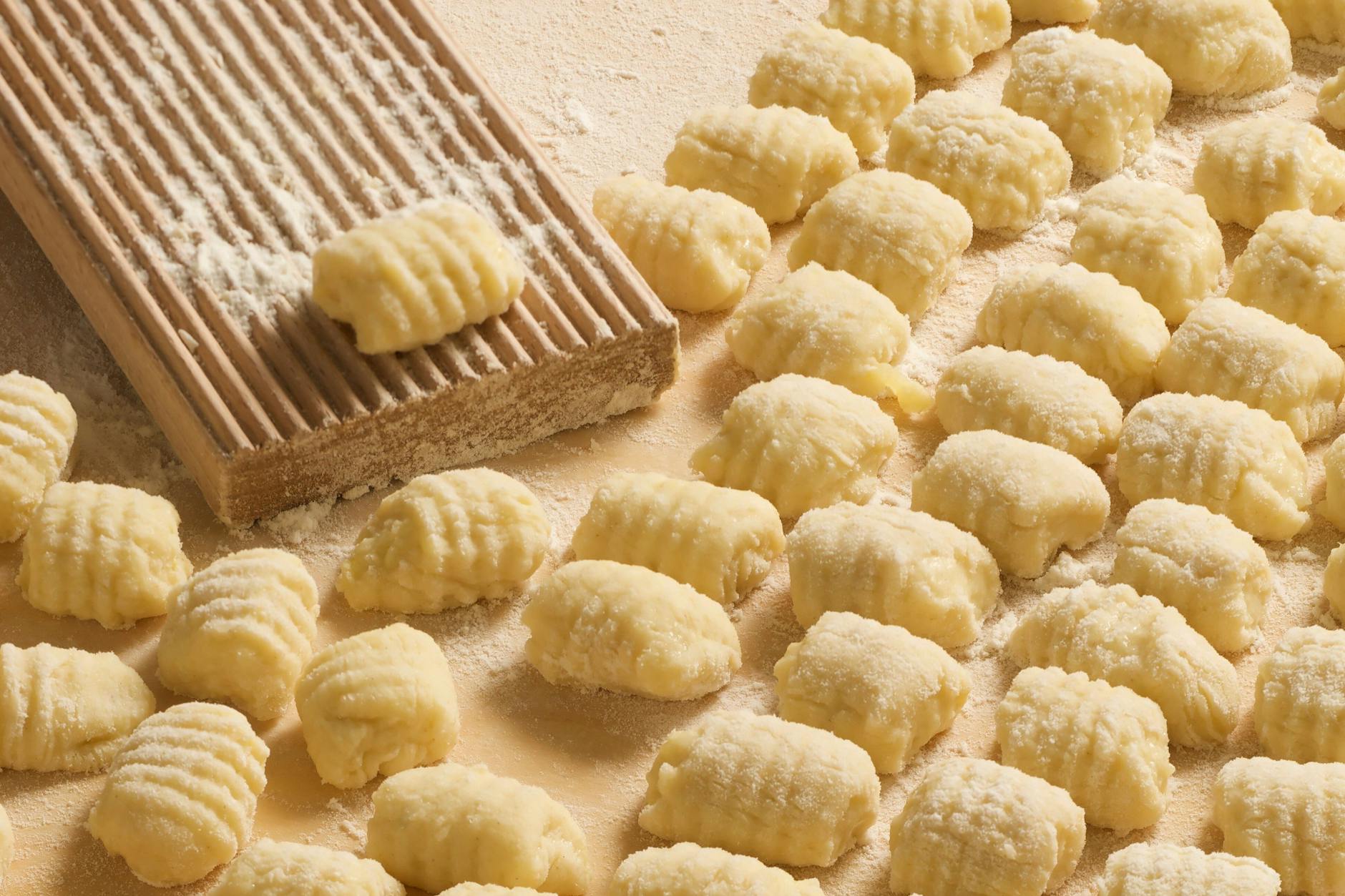 Selbstgemachte Gnocchi: Schmecken lecker, sind aber schwierig auszusprechen.