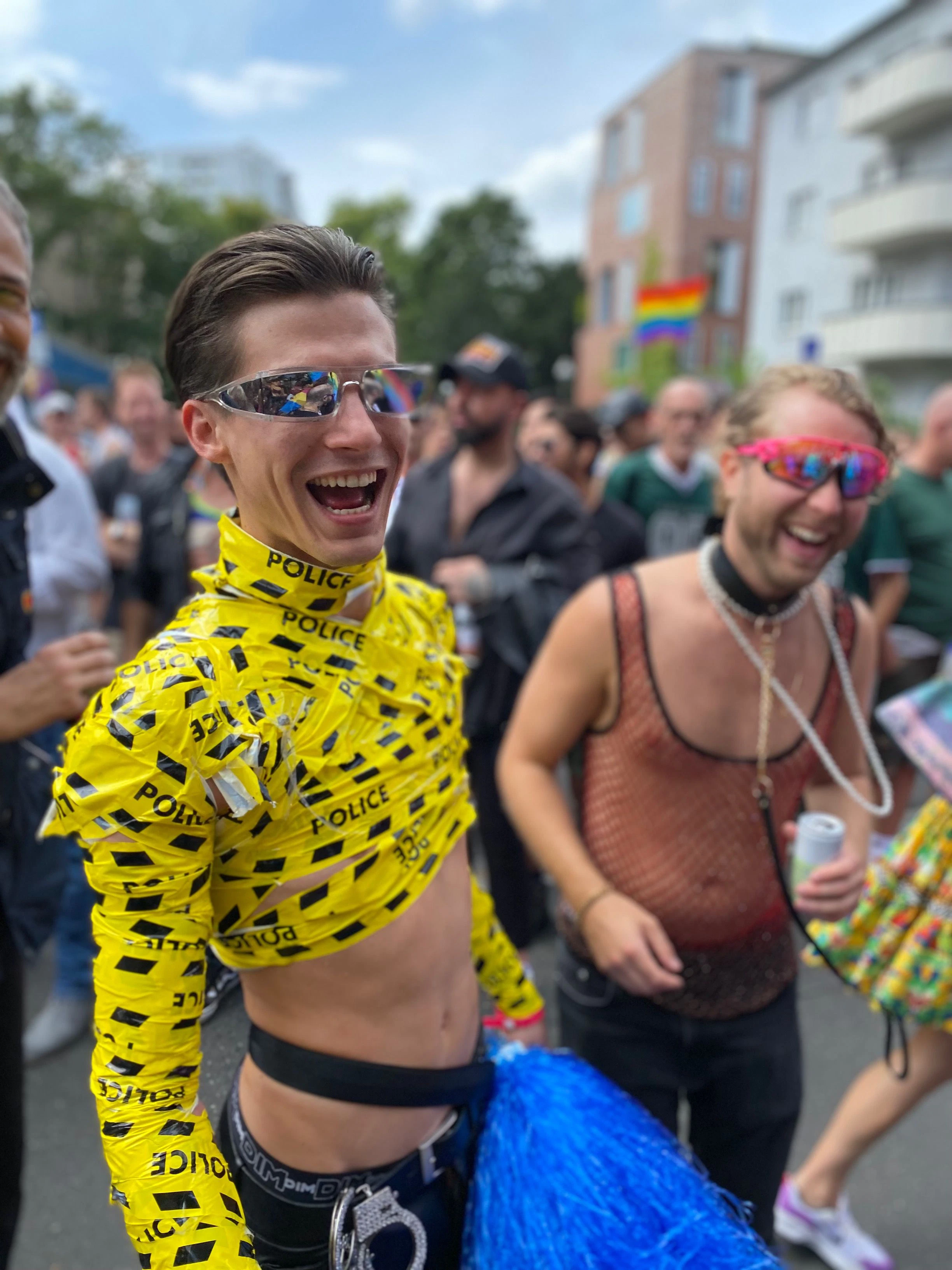 Bestens gelaunt: Felix Weiss und Dan Macca