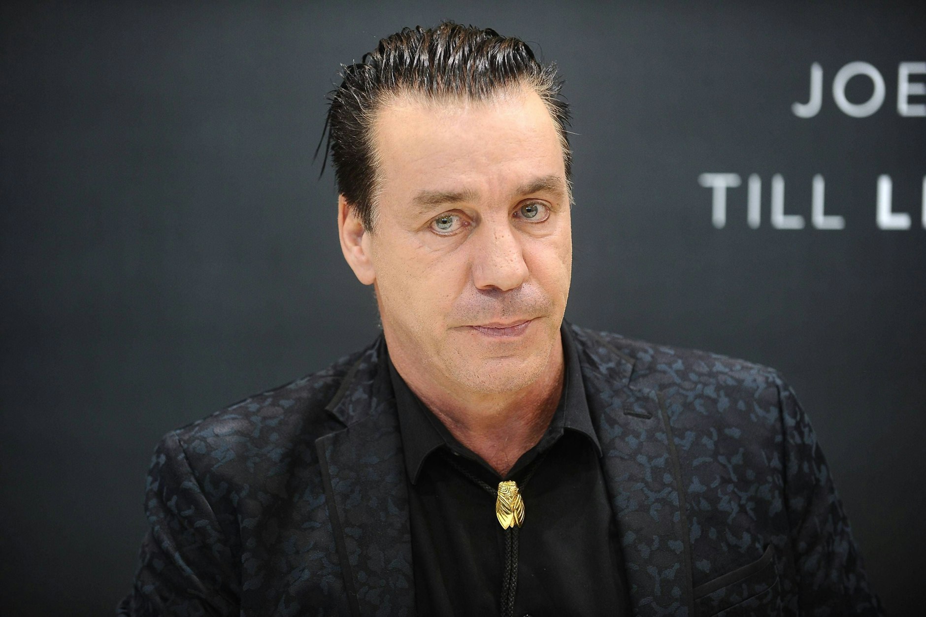 Der Rammstein-Sänger Till Lindemann auf der Frankfurter Buchmesse im Jahr 2017