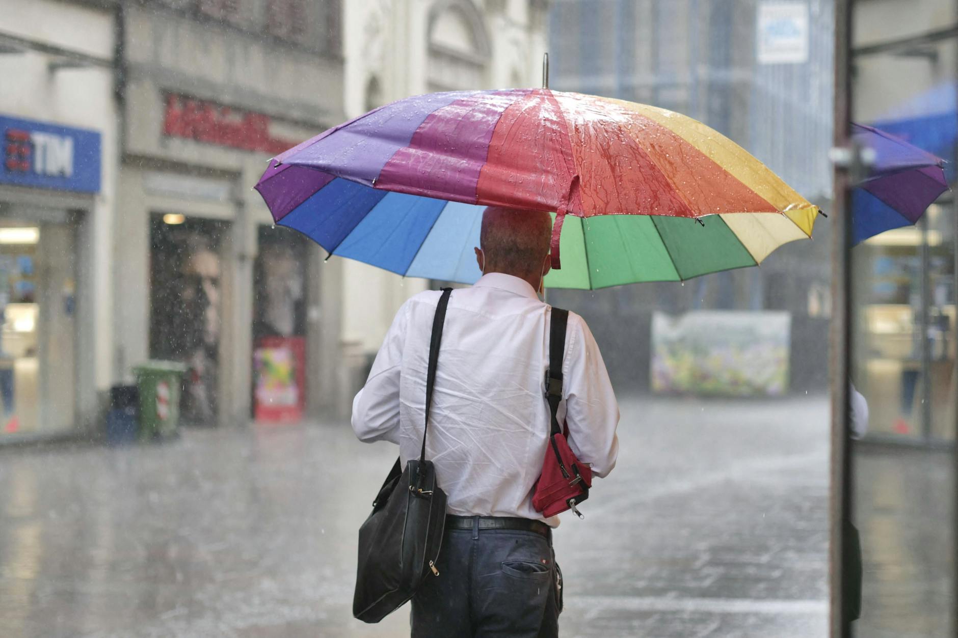 Beim Wetter gehts in Italien gerade drunter und drüber. Die Extreme wechseln einander ab.