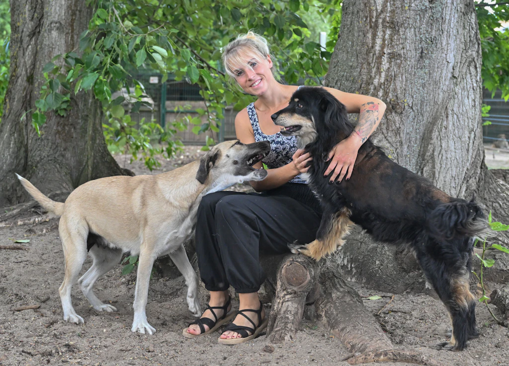 Der blonde Engel der traurigen Tiere: „Wenn ich nicht helfe, tut es keiner!“