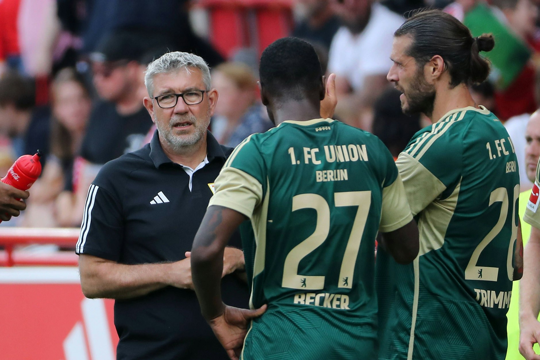 Trainer Urs Fischer (l.) will seinen Profis in Österreich den Feinschliff für die neue Saison verpassen.