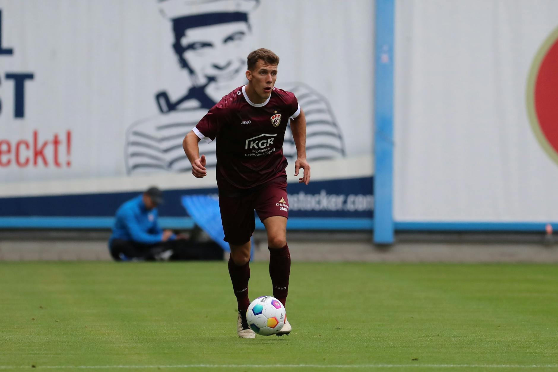 Übernimmt jetzt beim BFC Dynamo noch mehr Verantwortung: Chris Reher ist neuer Kapitän bei den Weinrot-Weißen.