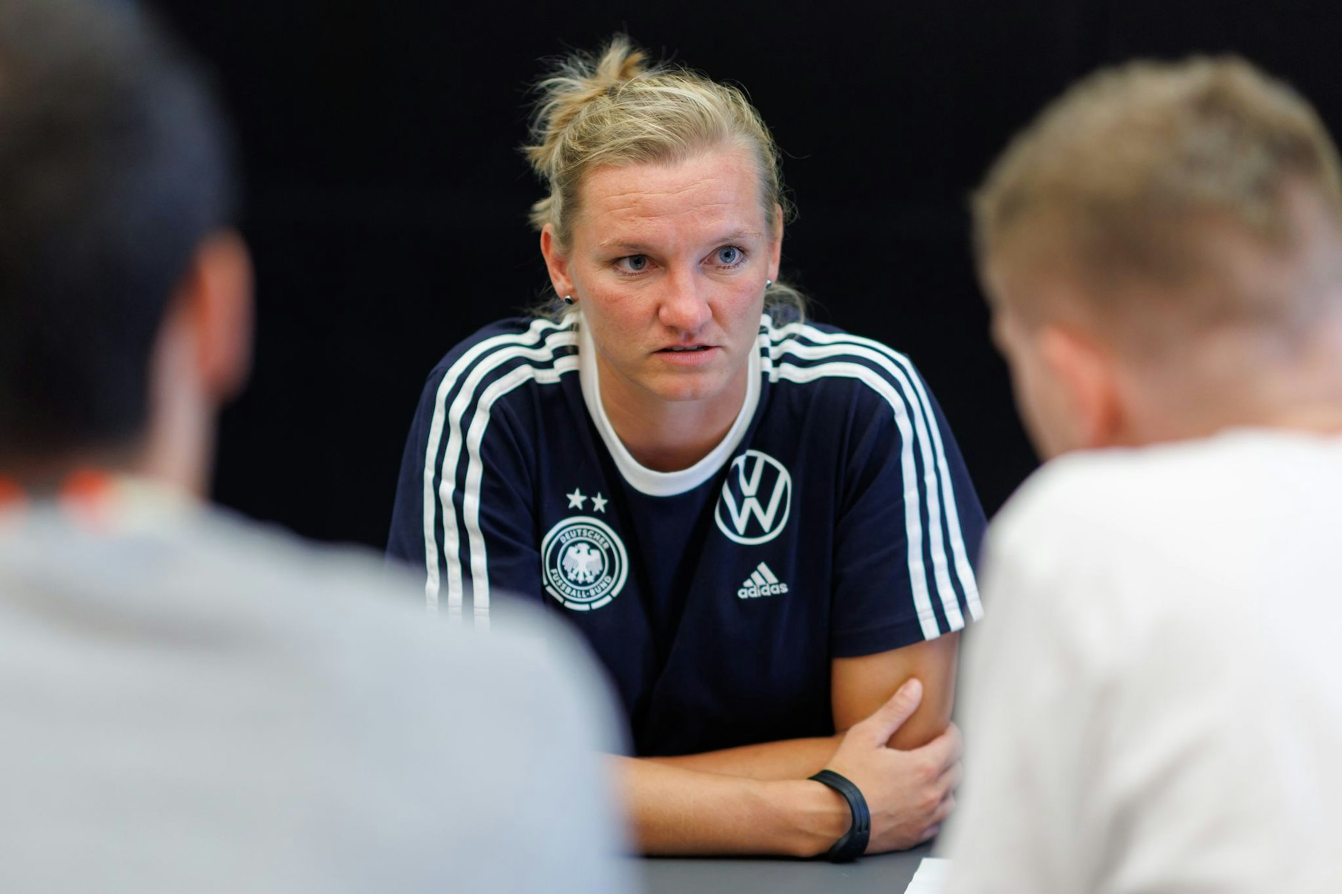 ARCHIV - Seit der EM ist sie Aushängeschild des deutschen Frauenfußballs: Alexandra Popp.  