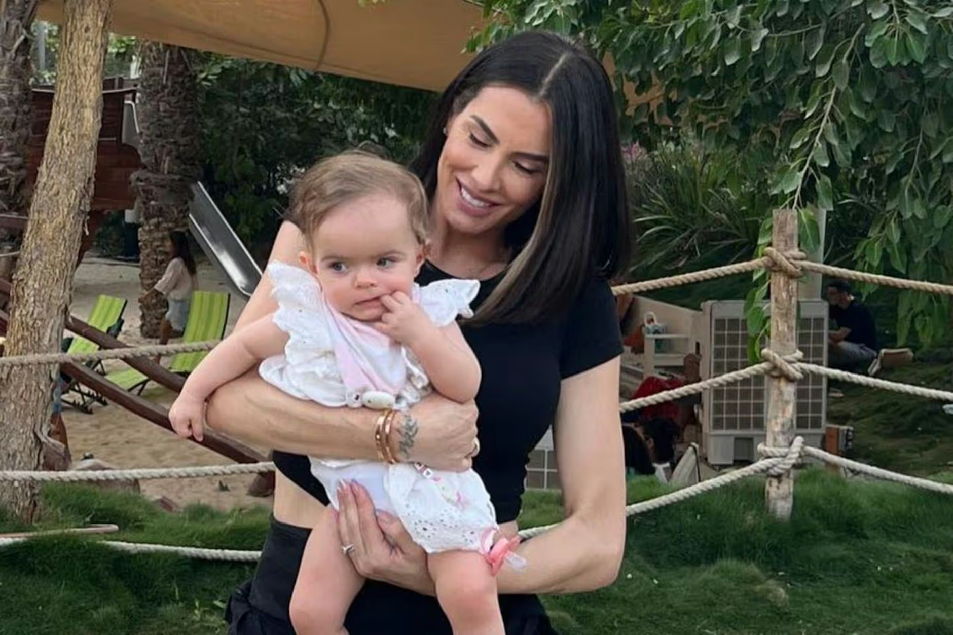 Anna-Maria Ferchichi und ihre Tochter Amaya