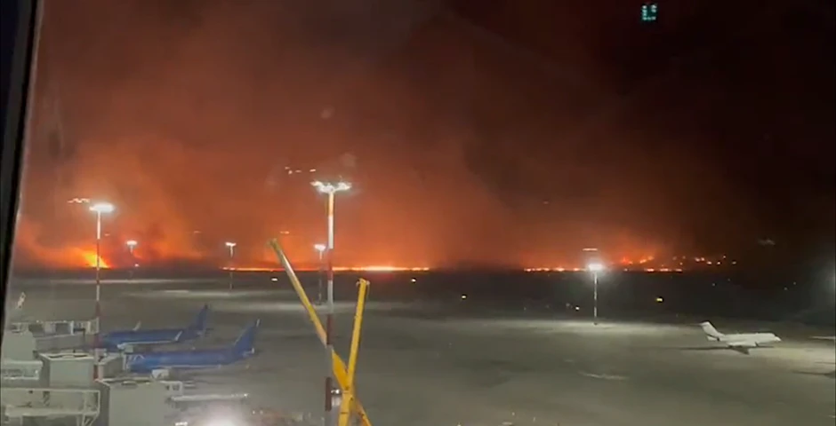 Der Flughafen von Palermo ist bis 11 Uhr gesperrt worden.