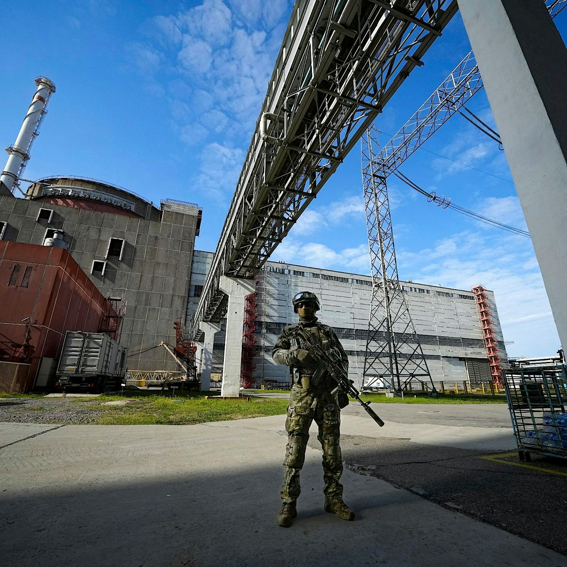 AKW Saporischschja in der Ukraine: IAEA entdeckt Minen