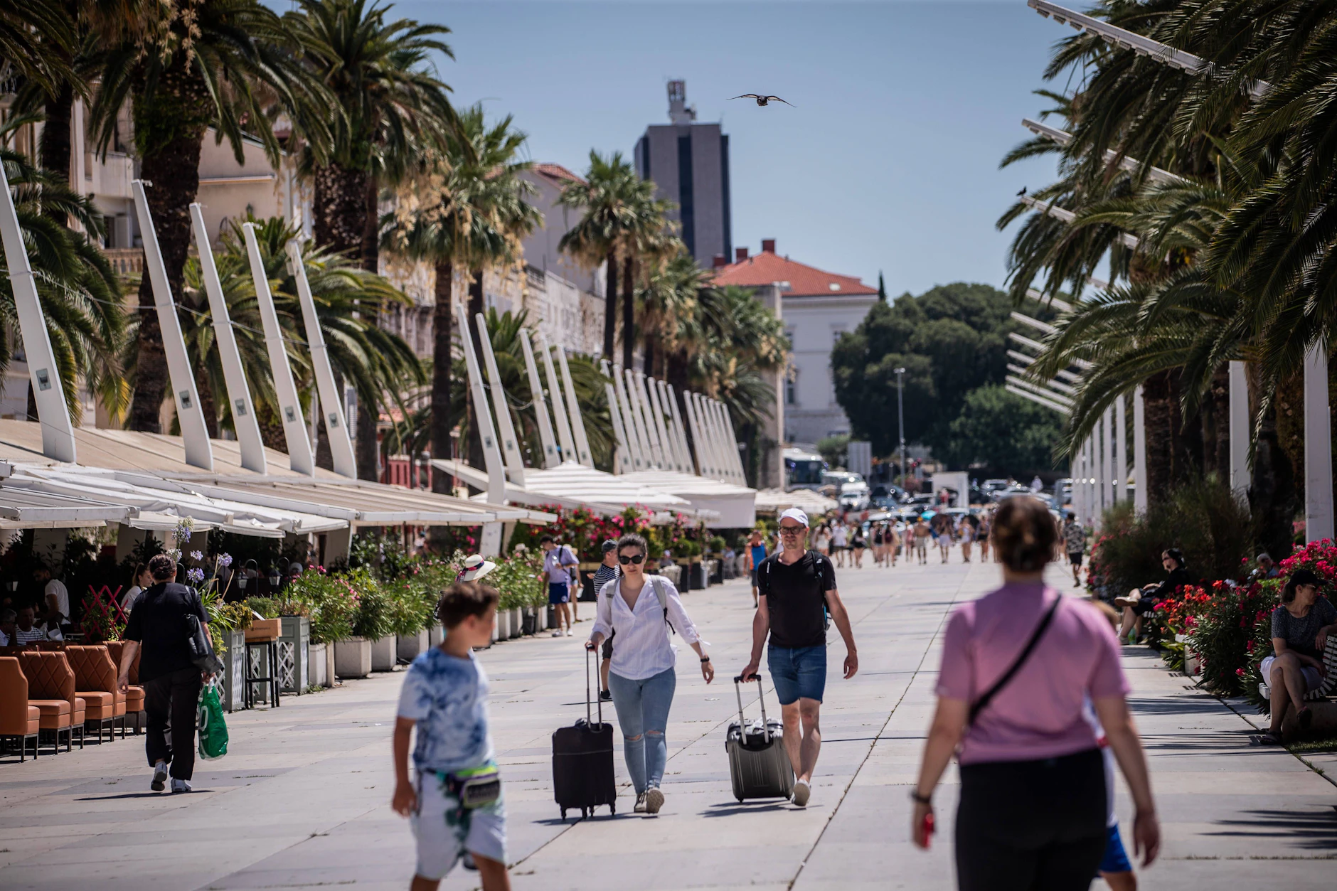 Flanieren in Split: Kroatien ist eines der beliebtesten Urlaubsziele der Deutschen.