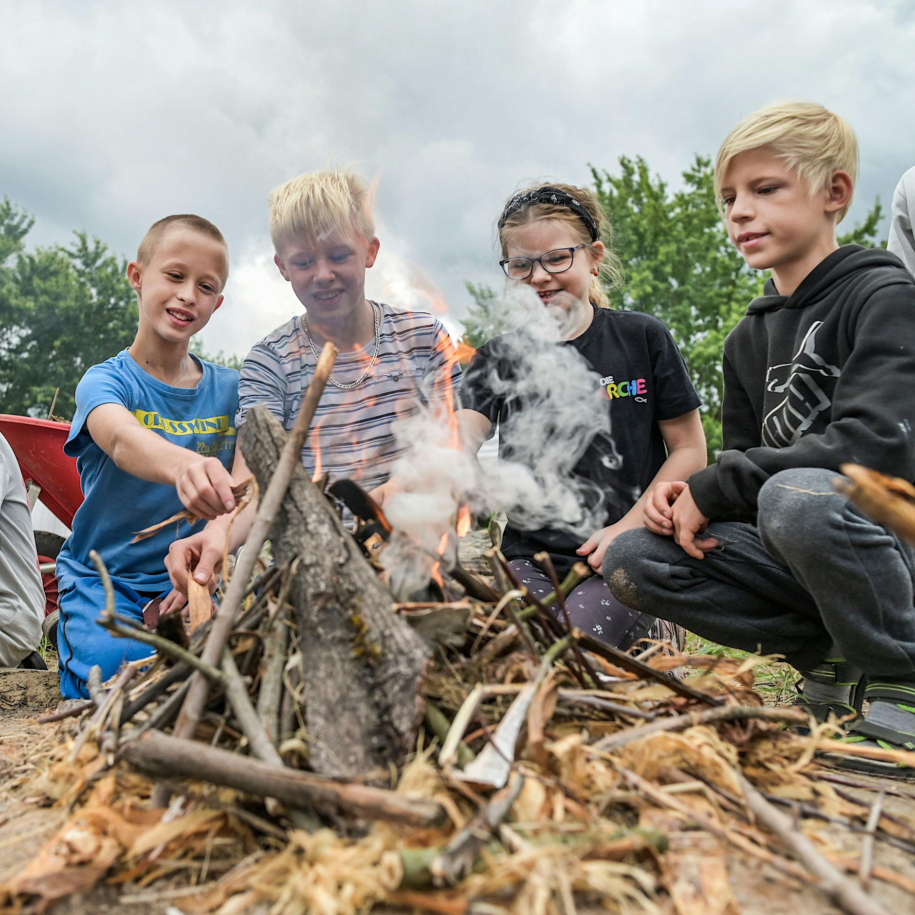 Berliner Schüler im Arche-Camp: „Wir verreisen nicht, wir gehen in den Ferien nur spazieren“