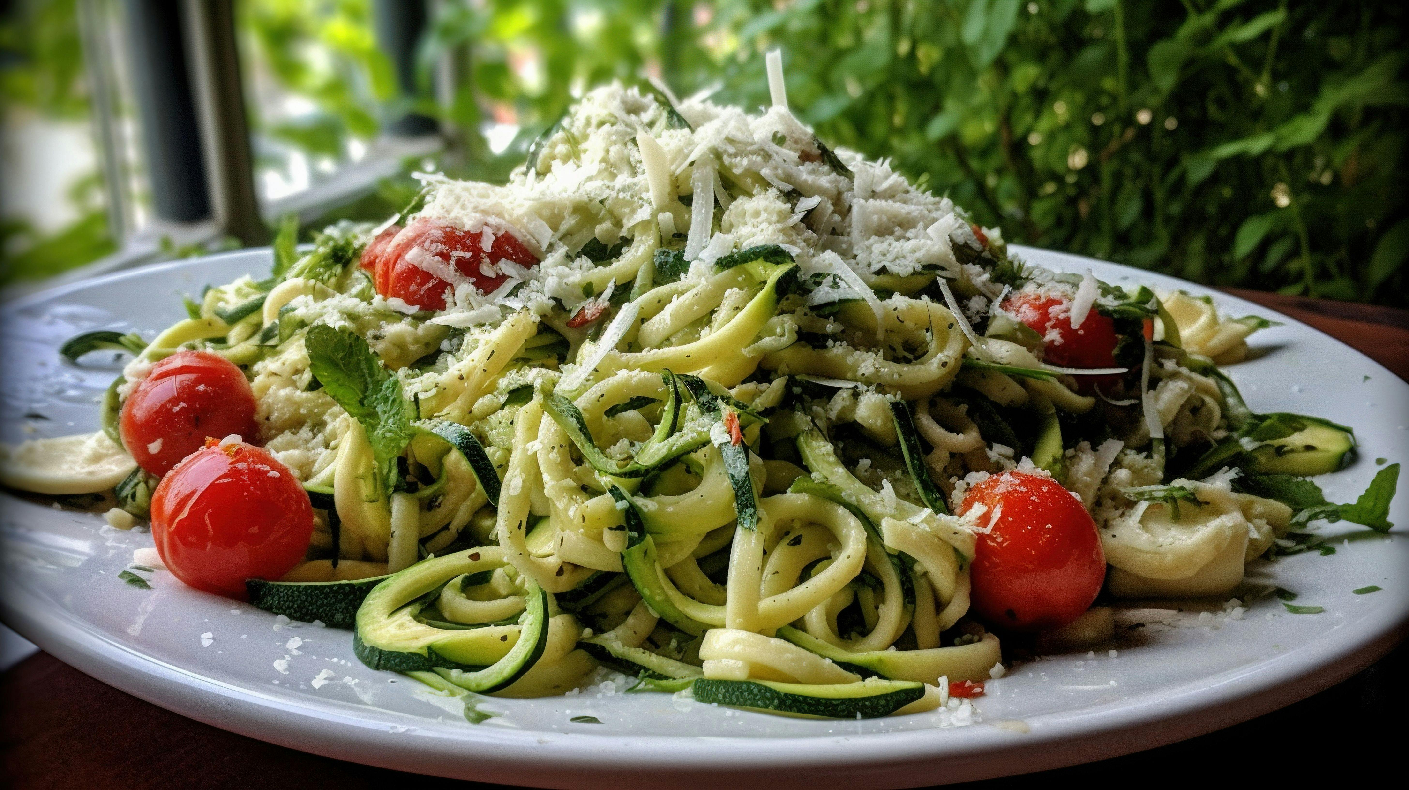 Genial einfaches Rezept von Mutti: Spaghetti mit Zucchinisoße aus dem ... Genial einfaches Rezept von Mutti: Spaghetti mit Zucchinisoße aus dem ...