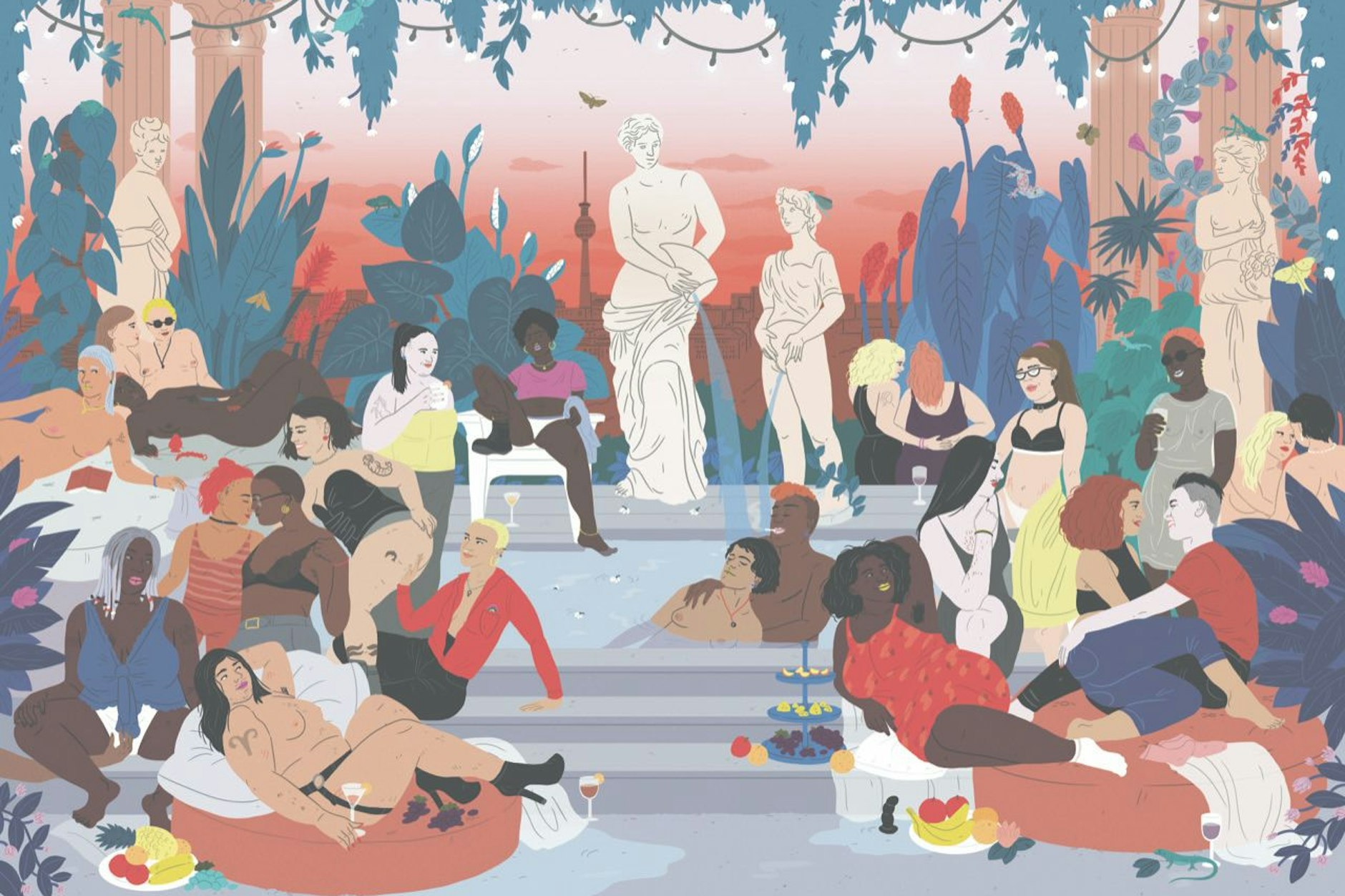 Der „Verlag für Vielfalt“: Familiar Faces hat es sich zur Aufgabe gemacht, die unterschiedlichsten Menschen abzubilden – jede Hautfarbe, Sexualität oder Körpergröße. Bei dieser Illustration handelt es sich um eines ihrer vielen Puzzles.