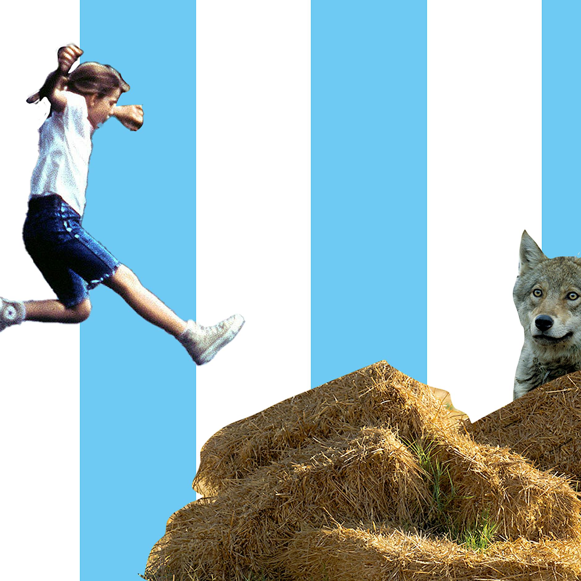 Ferienerinnerung: Sprünge ins Stroh