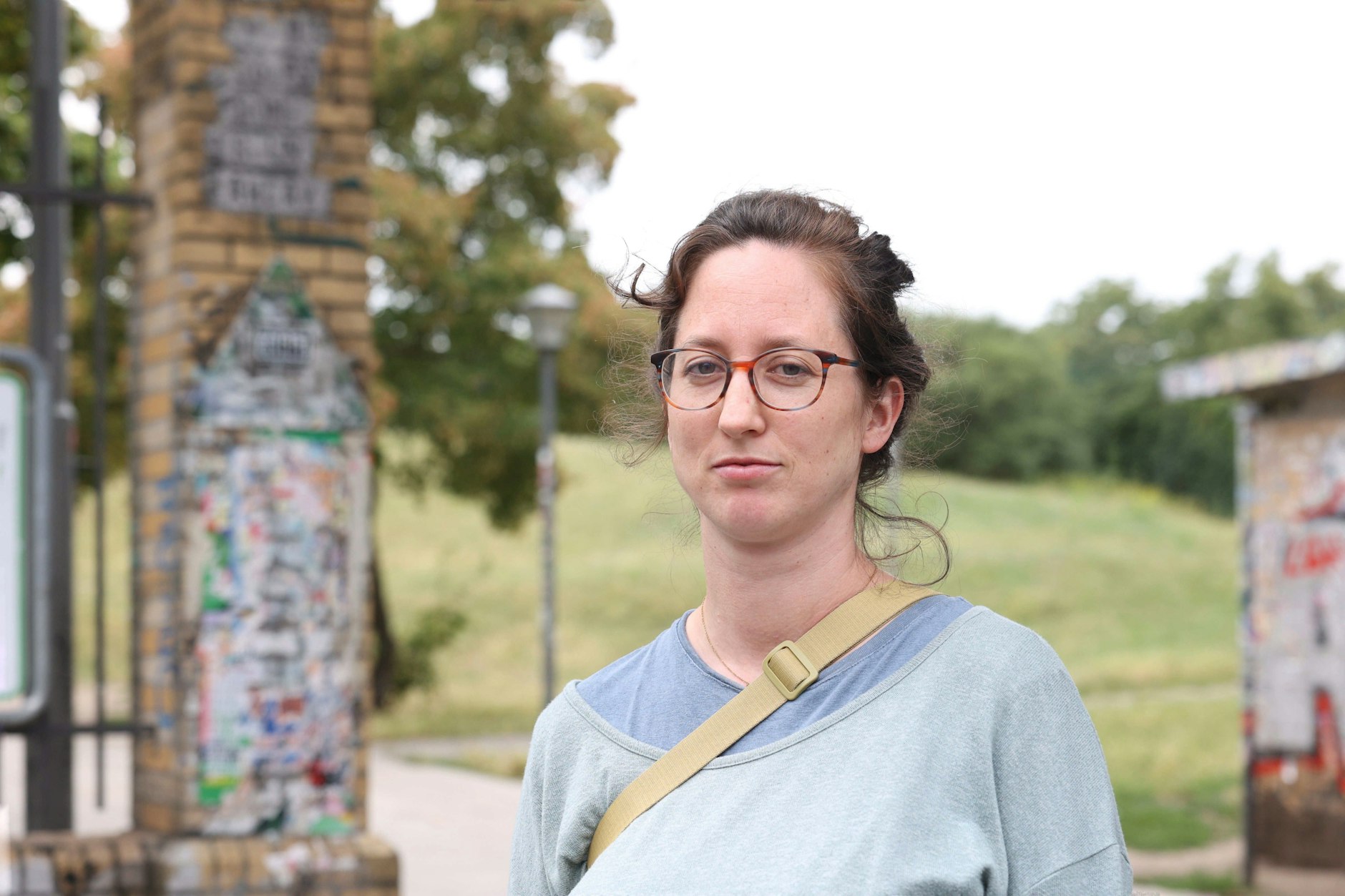 Selina Menzel belastet besonders die Konfrontation mit drogenabhängigen Menschen direkt vor ihrer Haustür.