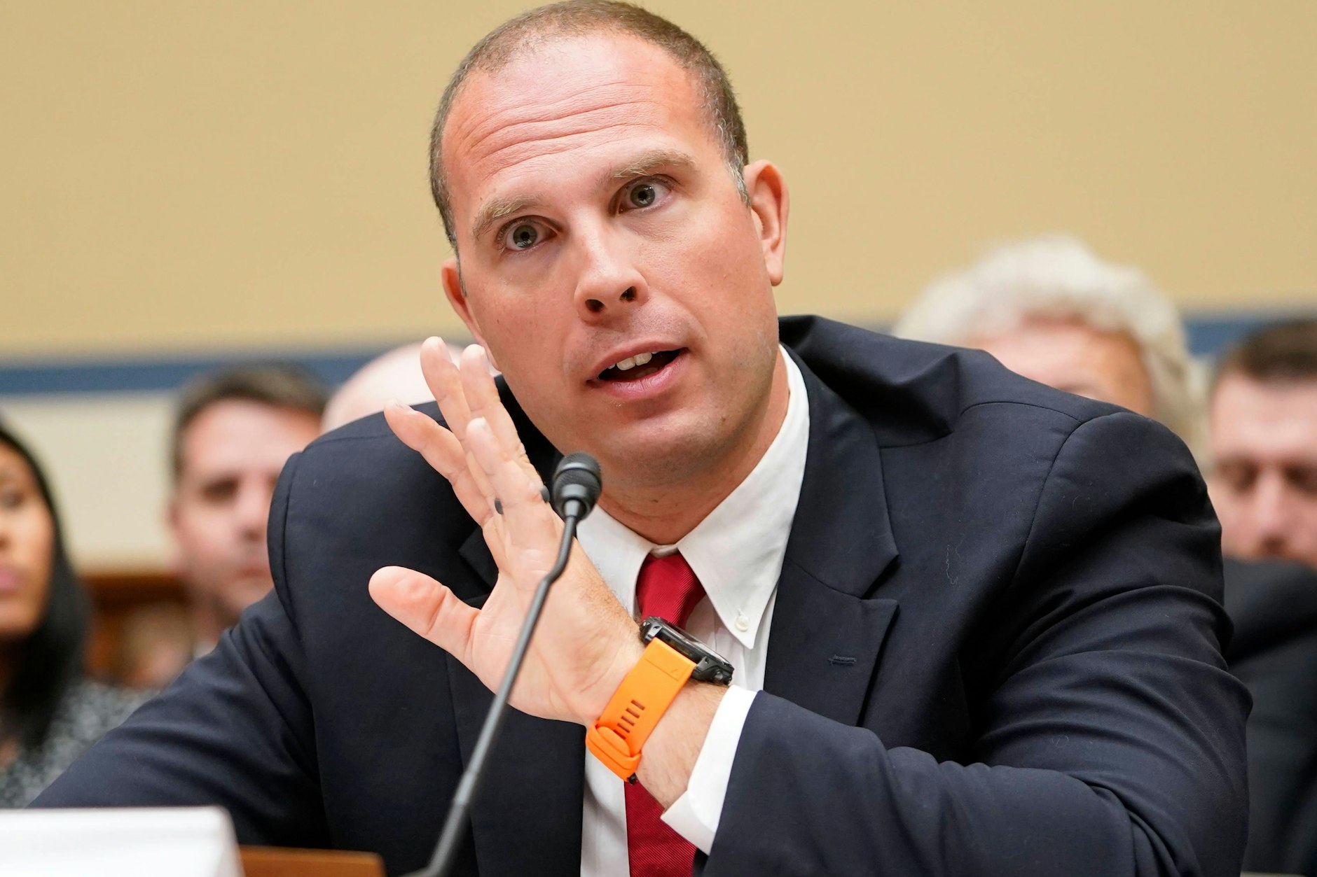 Ex-Geheimdienstoffizier David Grusch sagt vor dem US-Kongress aus.