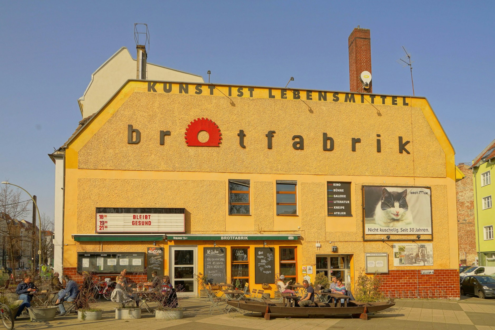 Die Brotfabrik lädt zur Sommerparty ein.